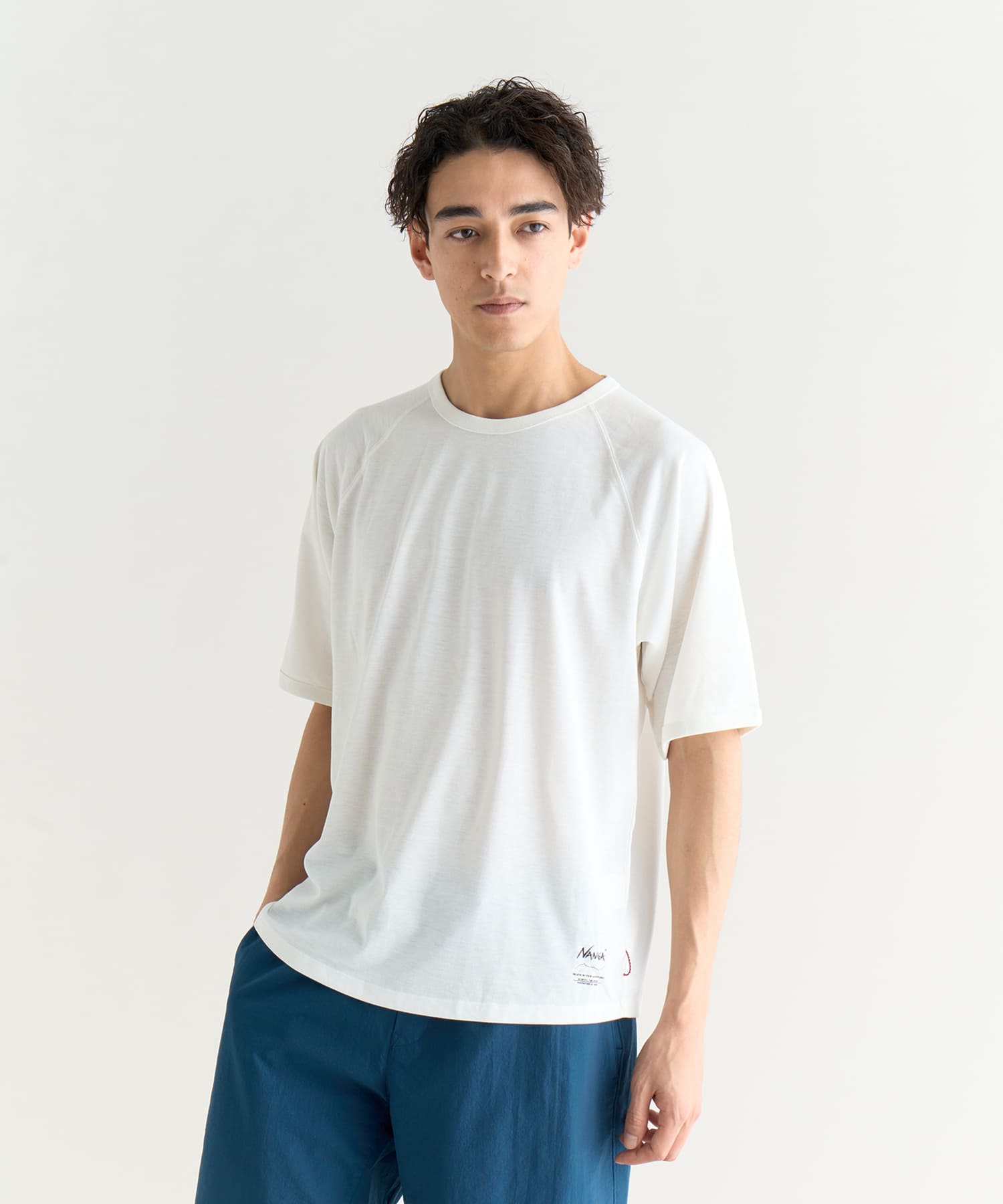 [15%OFF] NANGA(ナンガ) ドライミックス タグラインショートスリーブTシャツ (ウィメンズ) BLK NANGA tシャツ DRY MIX TAGLINE S/S TEE W/ドライミックスタグ