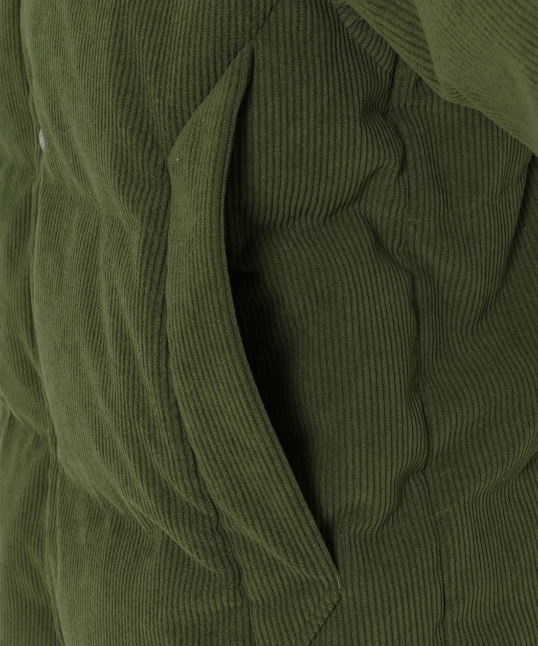 コーデュロイダウンジャケット