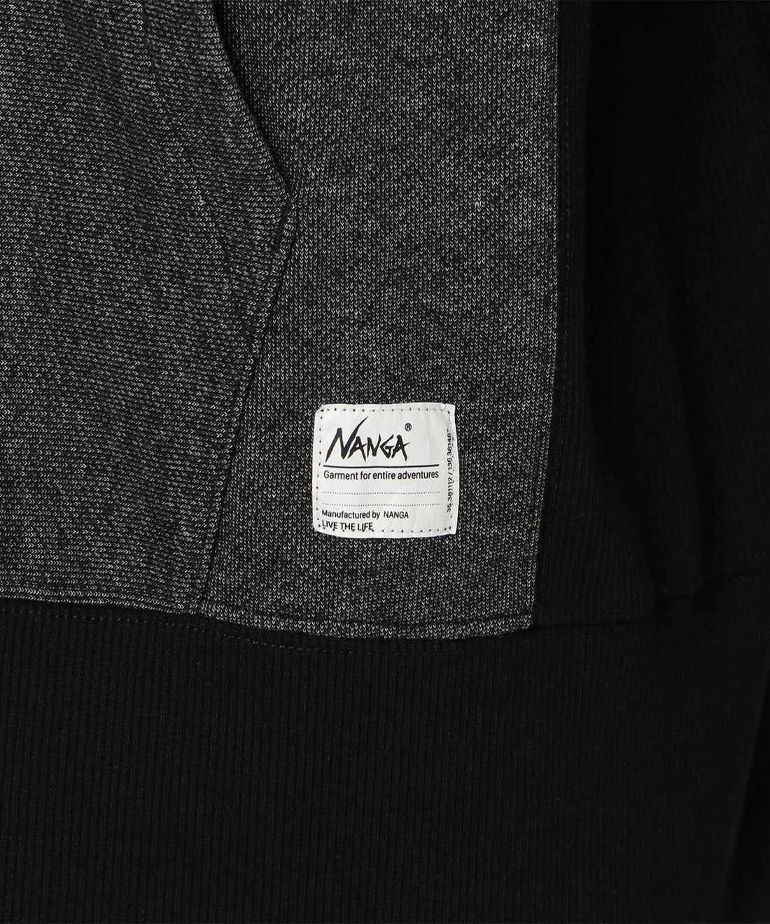 エコハイブリッドフルジップパーカー