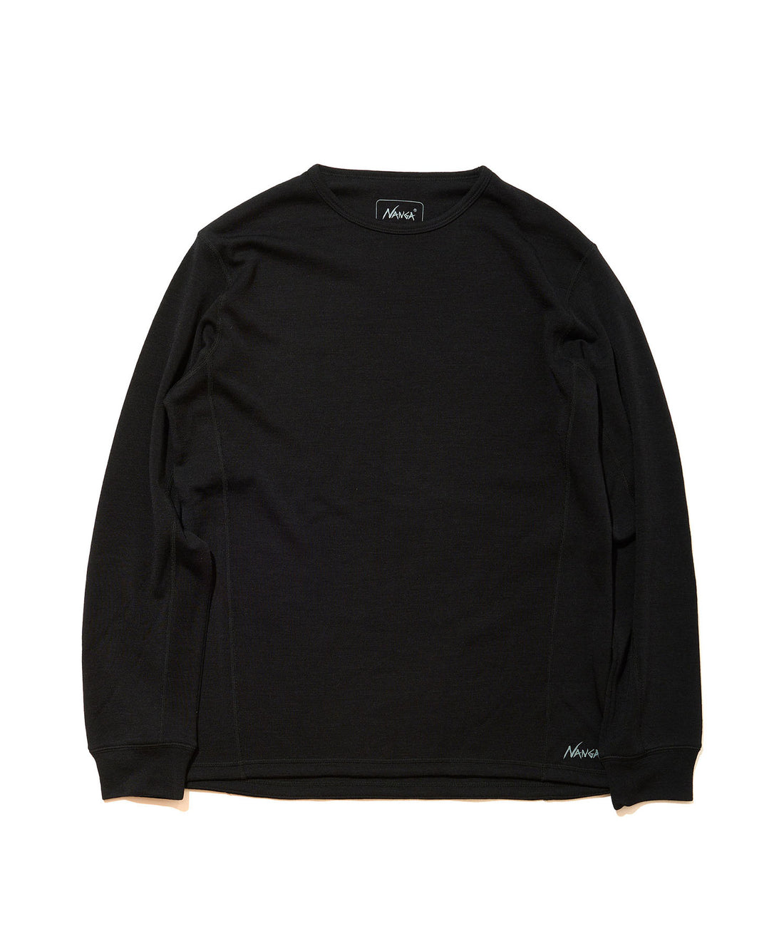 メリノウール ベースレイヤーロングスリーブトップ