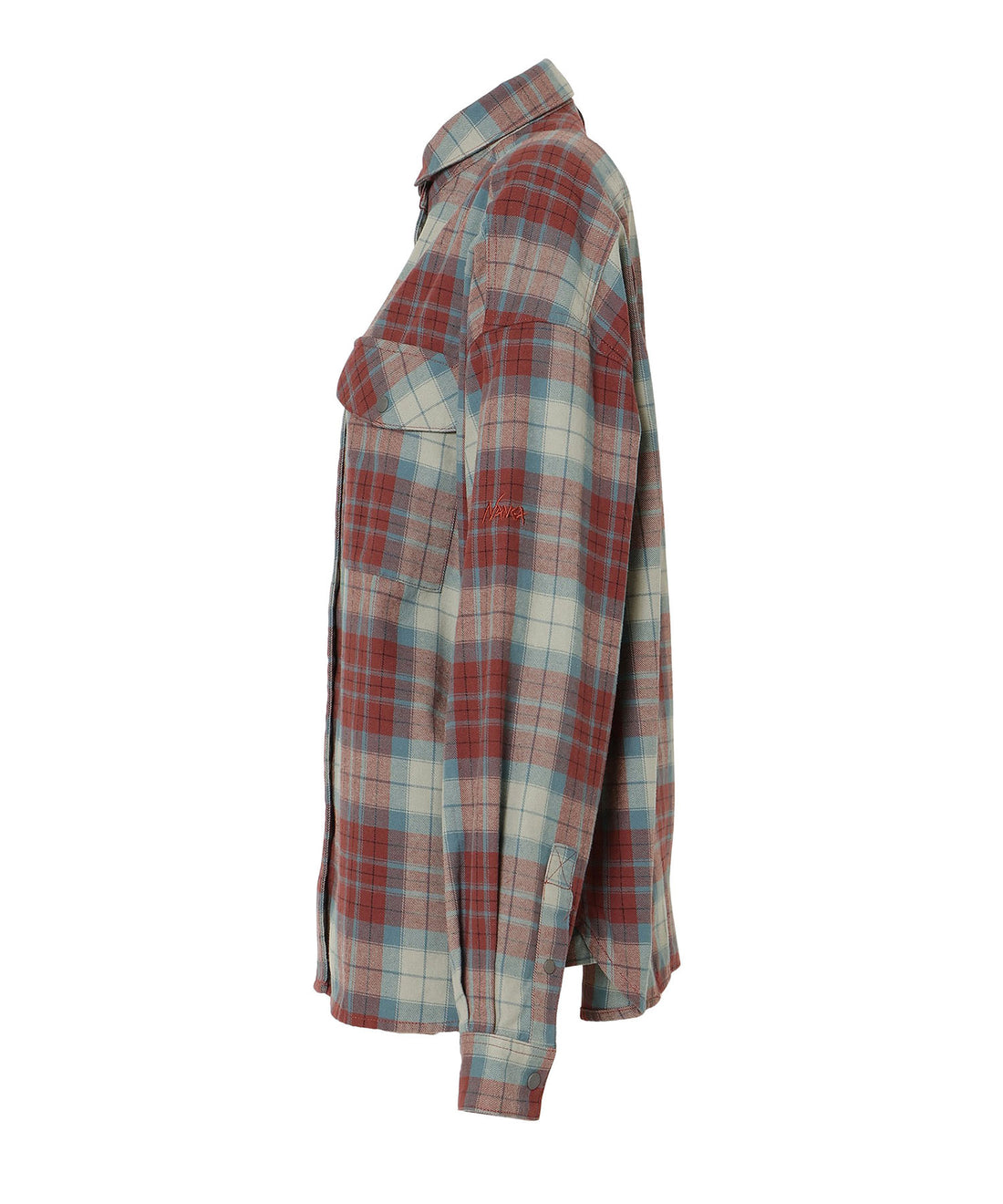 フェード タータンチェック キャンプシャツ(ウィメンズ)