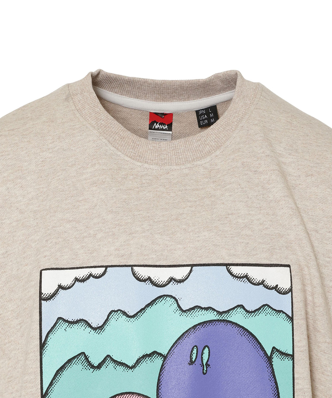 NANGA×RYUJI KAMIYAMA スウェット