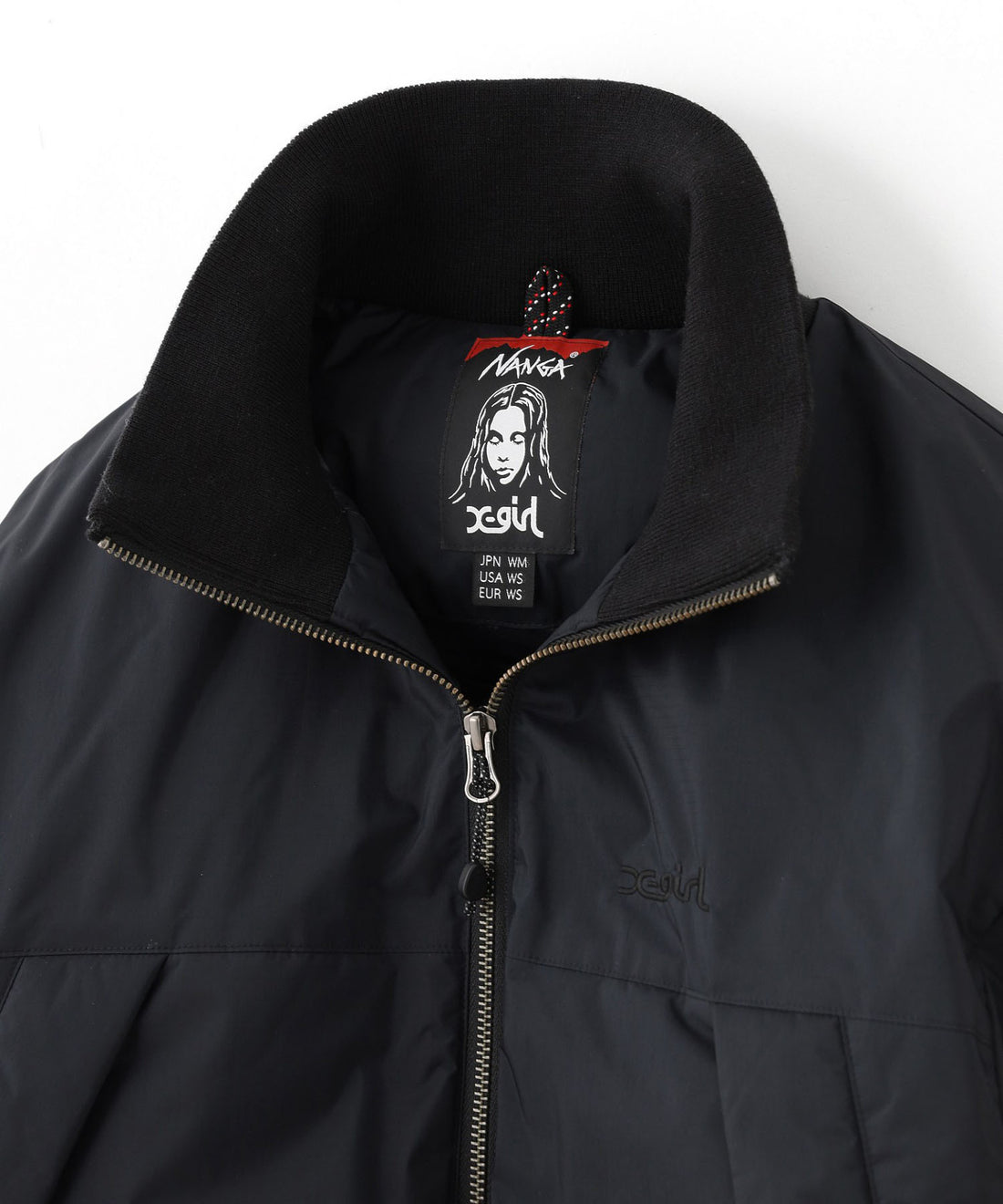 X-girl x NANGA PUFFER JACKET