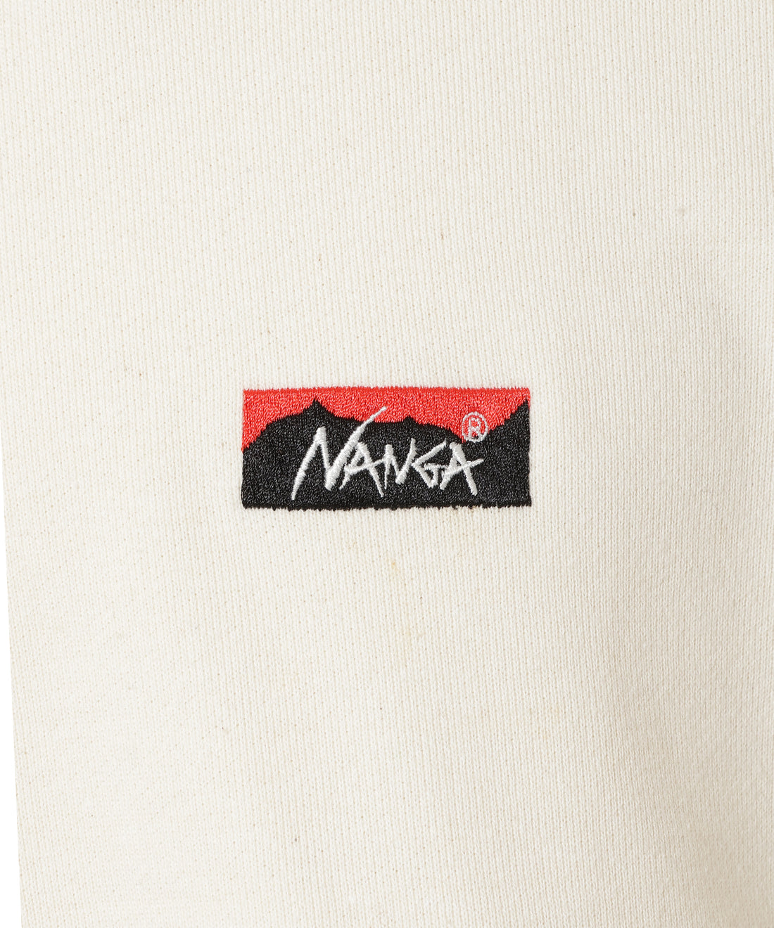 エコハイブリッド ミニボックスロゴ エンブロイダリー パーカー