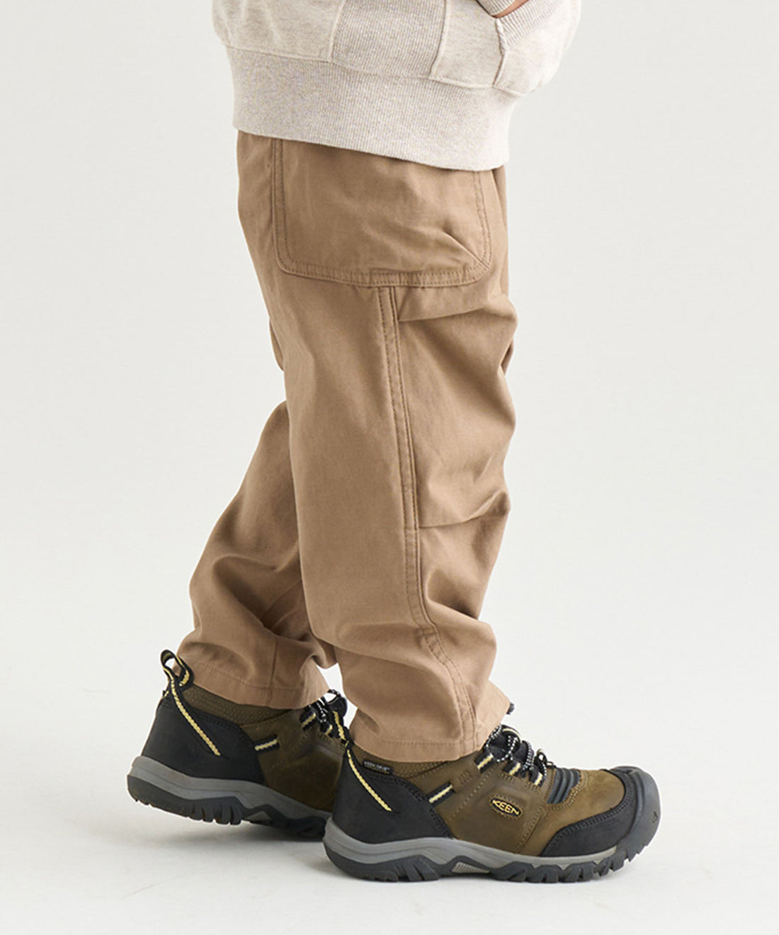 キッズ バックサテン カーゴパンツ