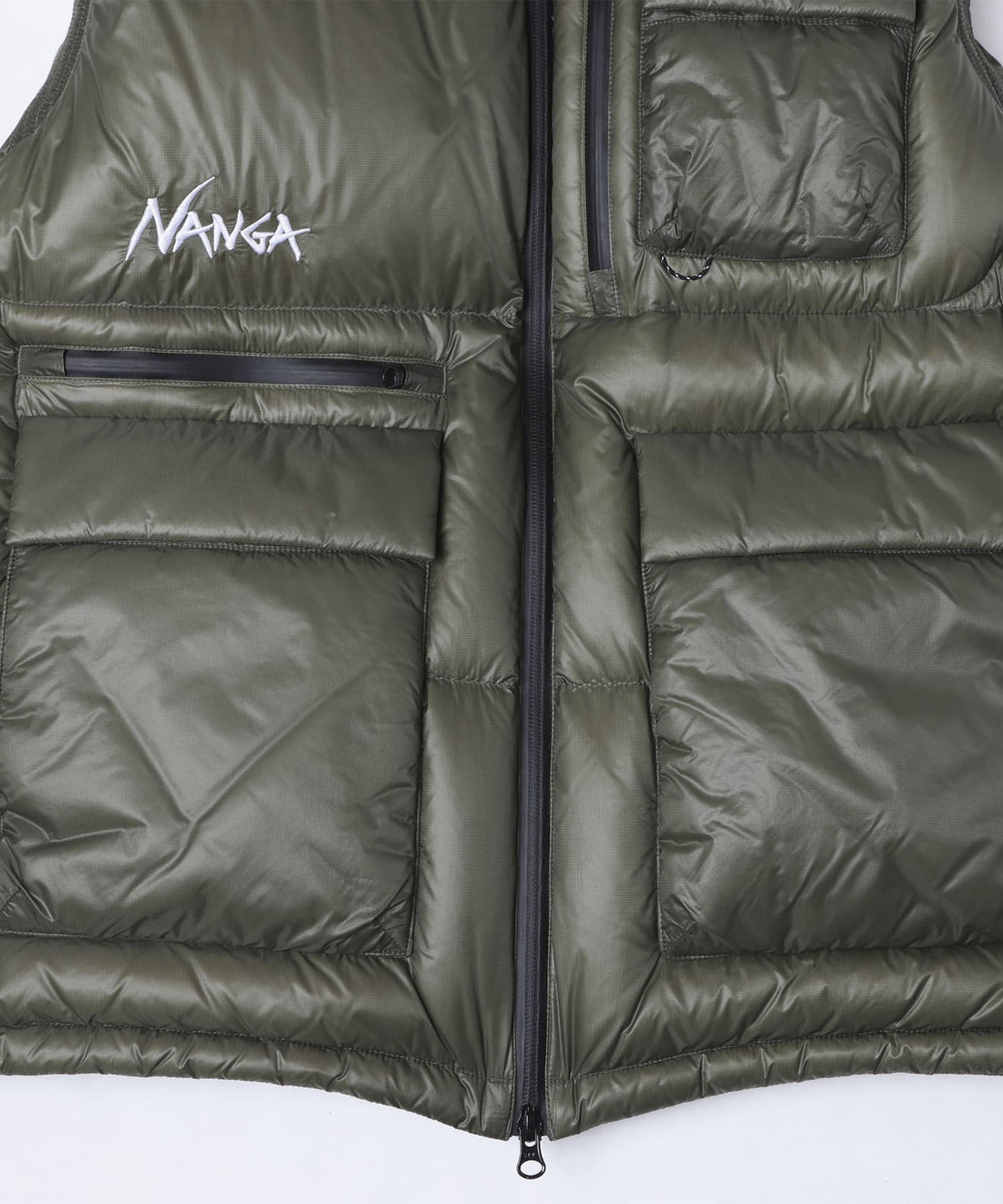 NANGA×LIBERAIDERS リップストップ ナイロン ダウンベスト