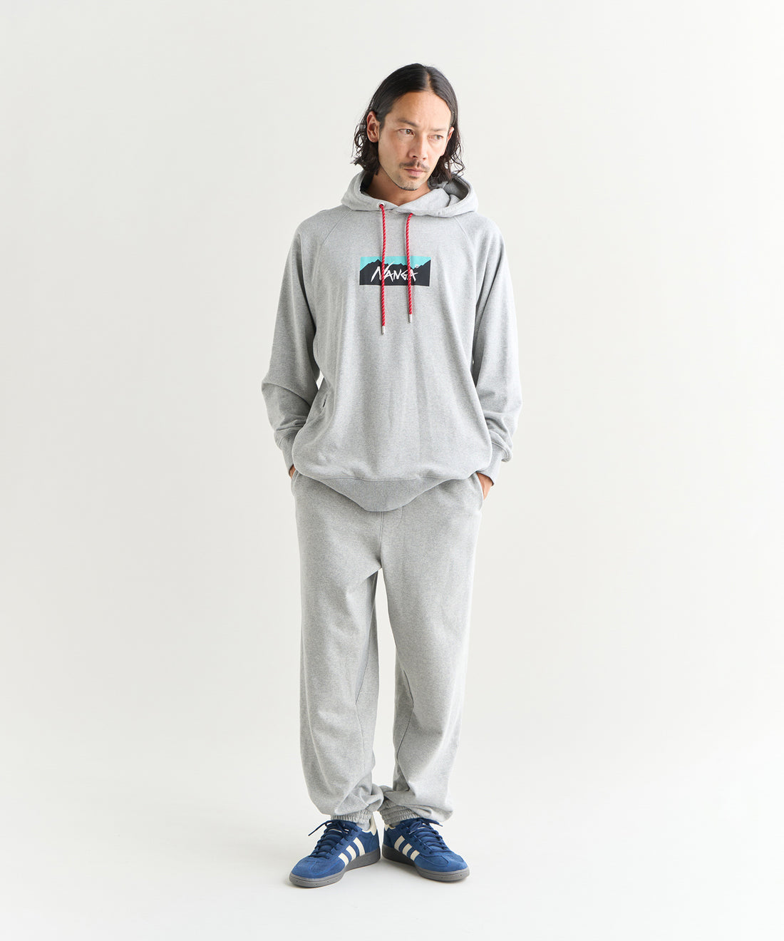 エコハイブリッド ボックスロゴ スウェットフーディー