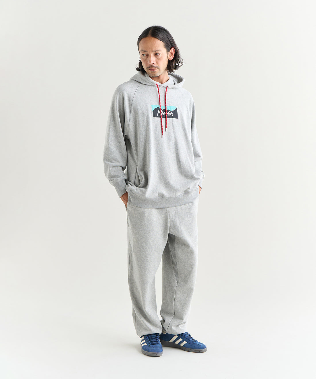 エコハイブリッド ボックスロゴ スウェットフーディー