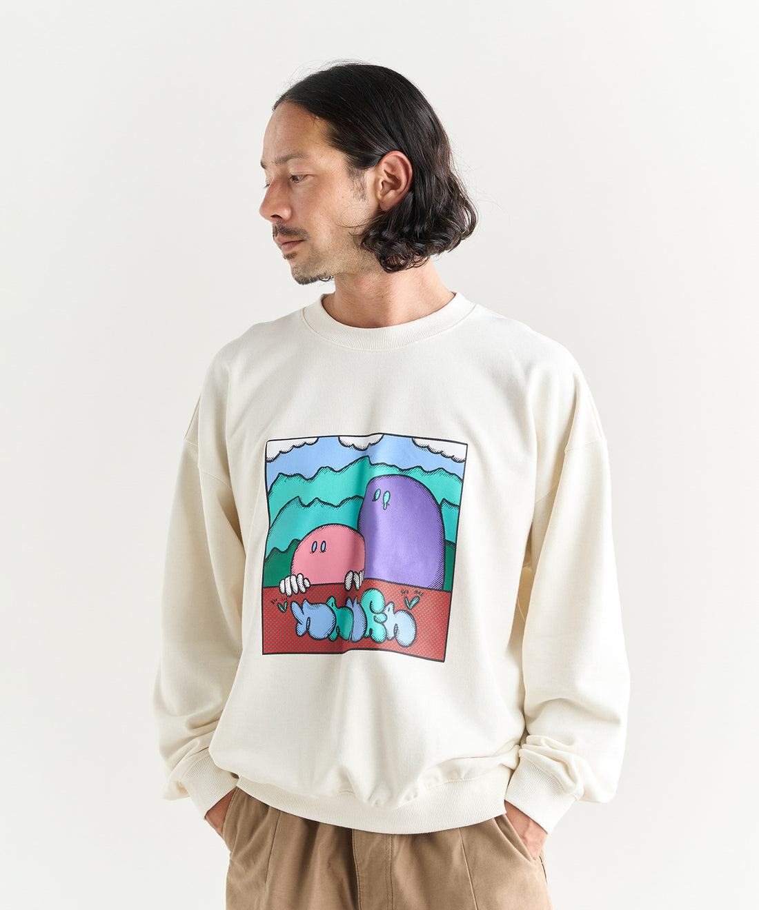 NANGA×RYUJI KAMIYAMA スウェット