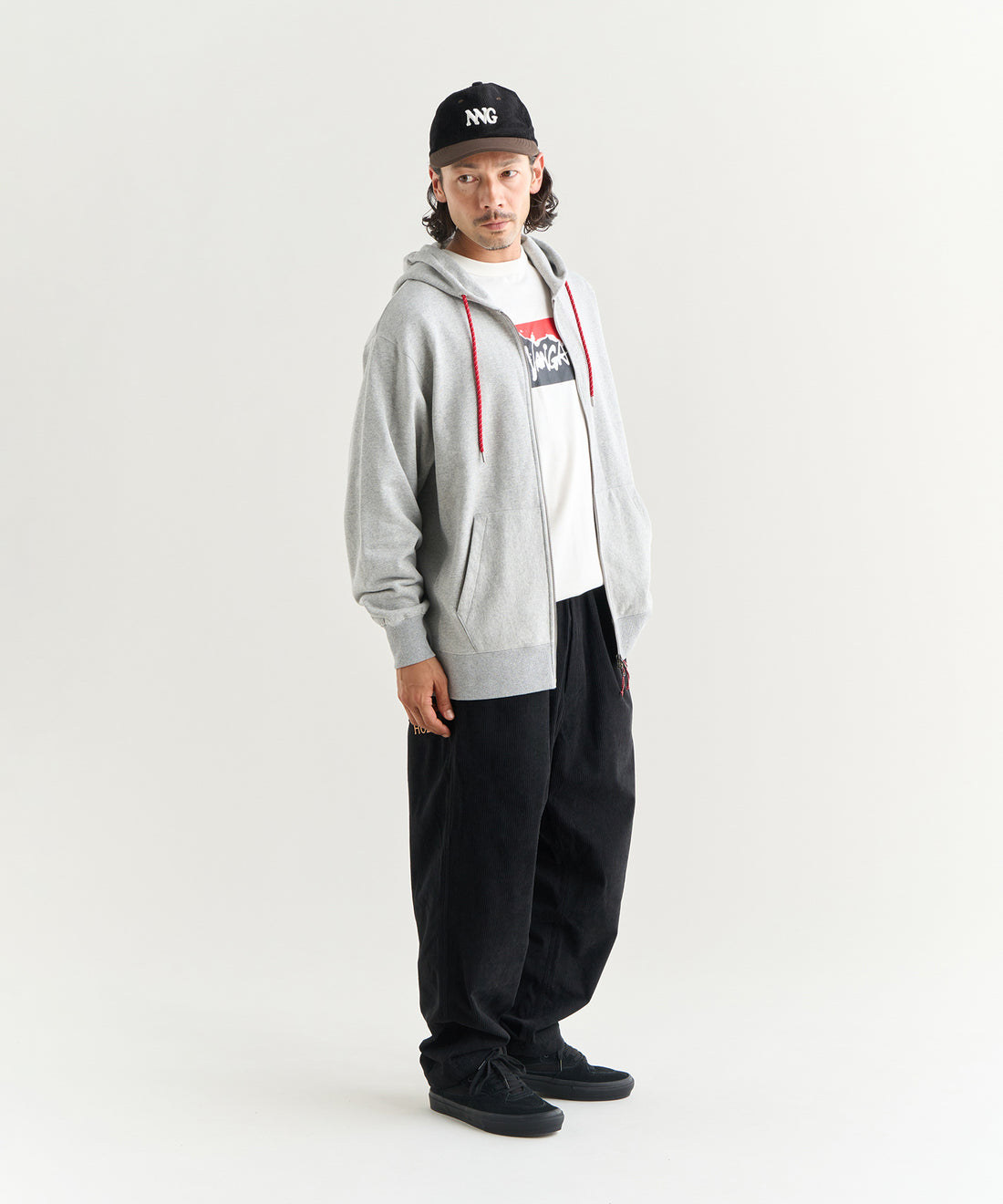 エコハイブリッドフルジップパーカー