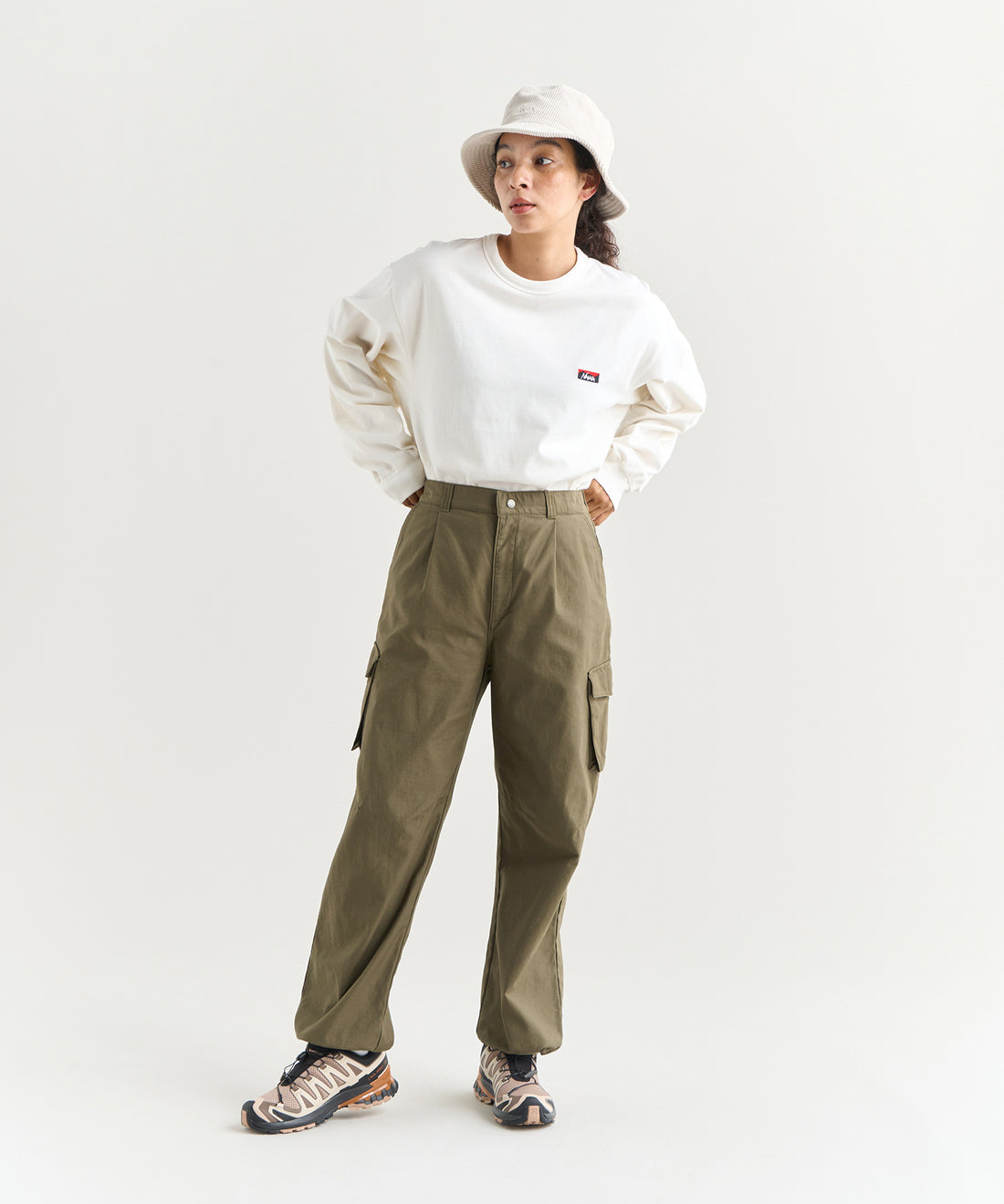 着用モデル: ウィメンズ 166cm / 着用サイズ:M