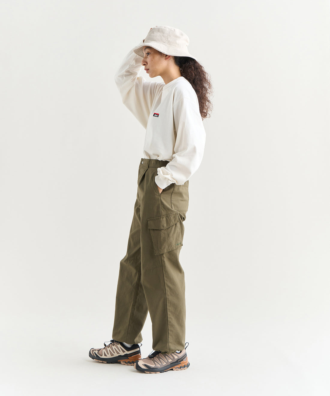 着用モデル: ウィメンズ 166cm / 着用サイズ:M