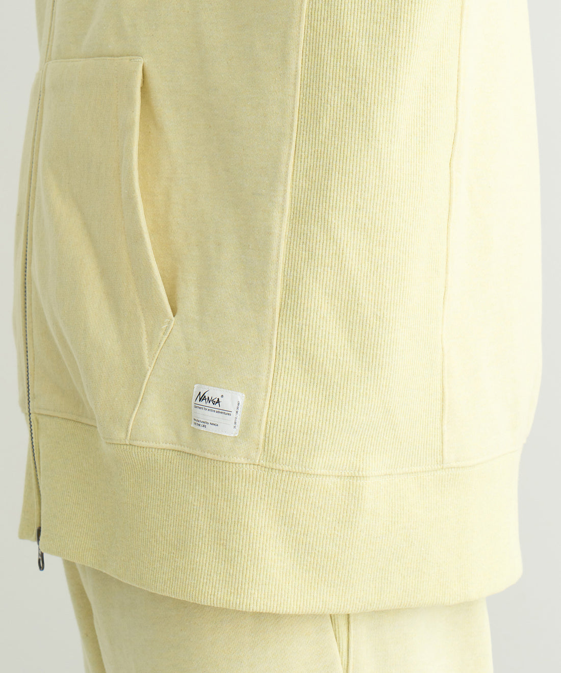 エコハイブリッドフルジップパーカー