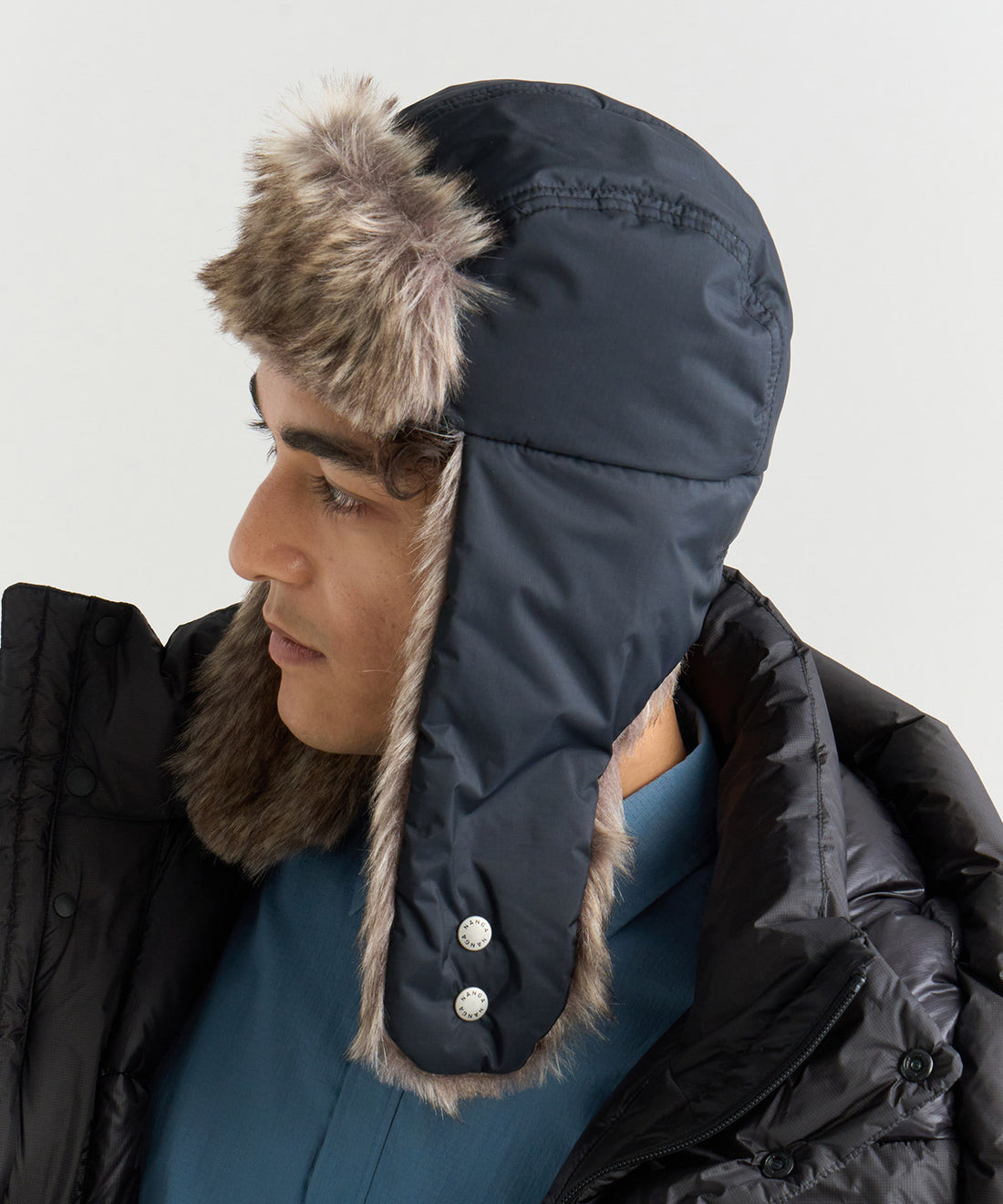 オーロラテックス ファー フライトキャップ