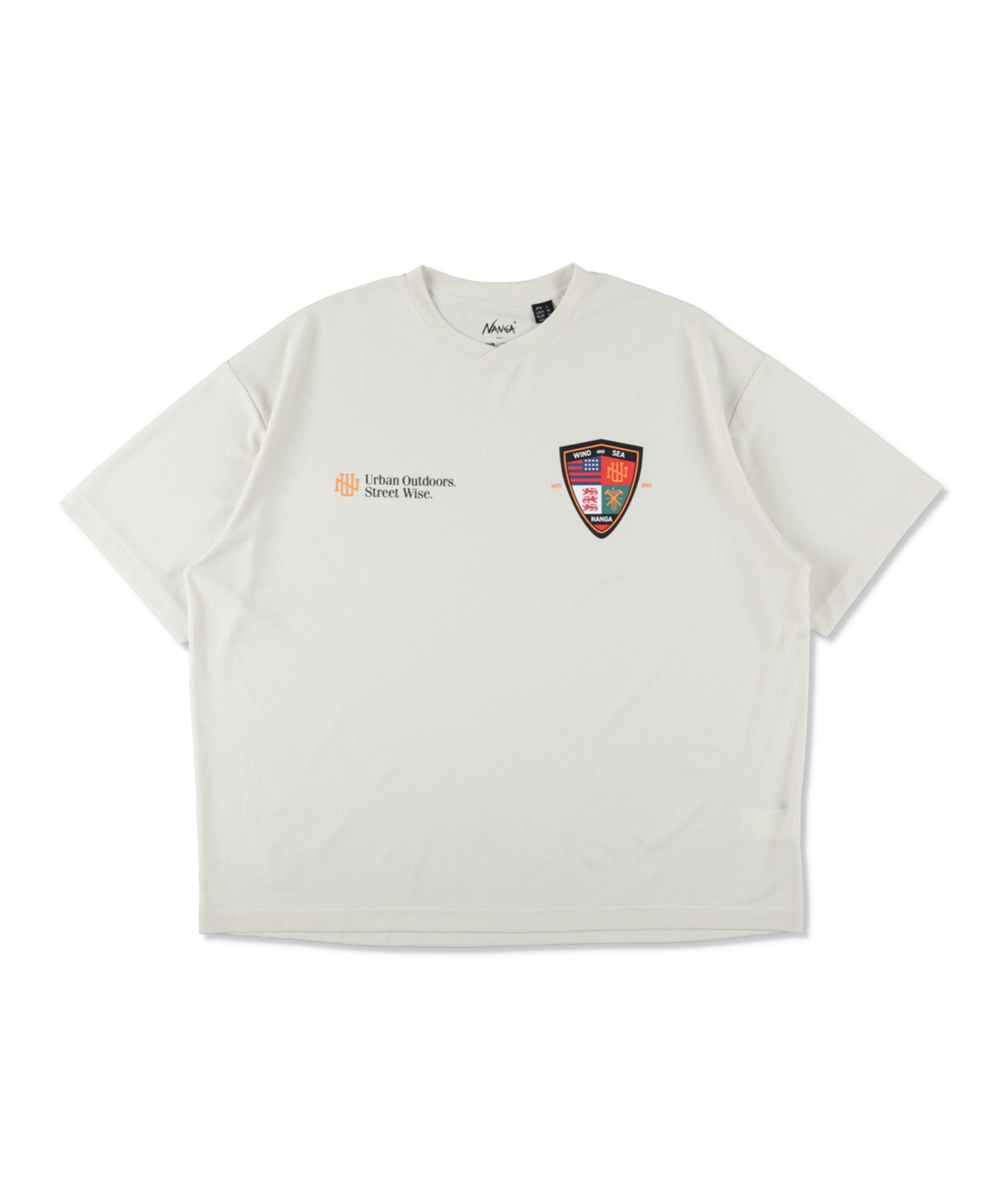 NANGA×WDS POWER DRY EMBLEM TEE – NANGA ONLINE SHOP