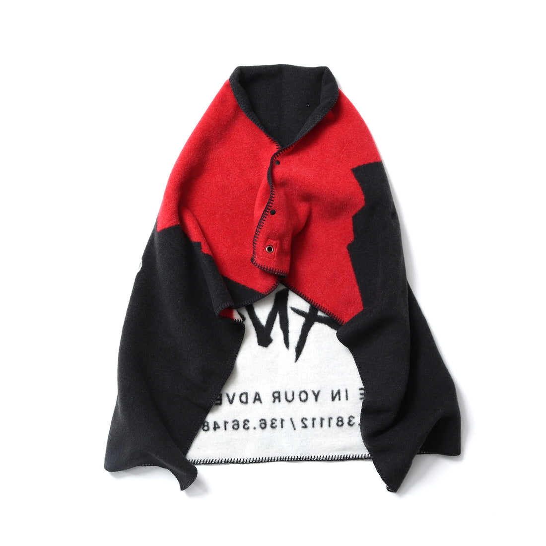 フレームレジスタントロゴブランケット