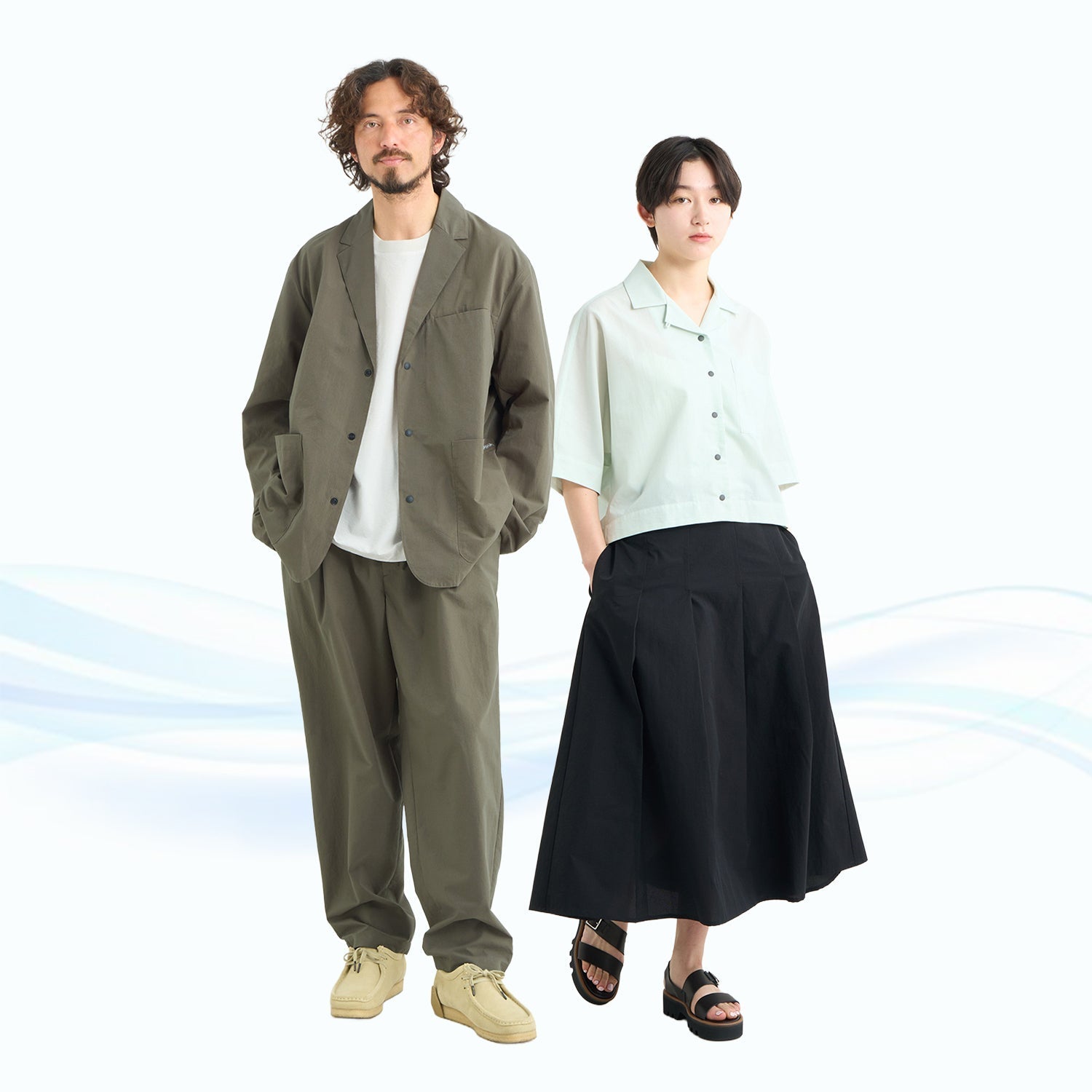 NANGA 30TH ANNIVERSARY、DOT AIR® シリーズのセットアップで迎える夏 NANGA 30TH ANNIVERSARY、DOT AIR® シリーズのセットアップで迎える夏