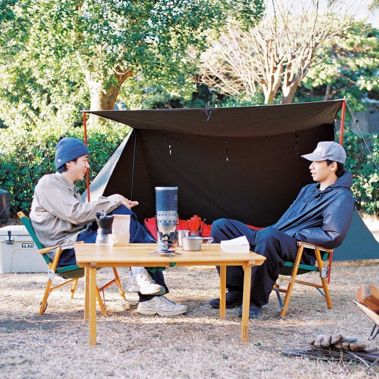 ナンガ　ドッドエア　上下セットアップ NANGA 30TH ANNIVERSARY、DOT AIR® シリーズのセットアップで迎える夏