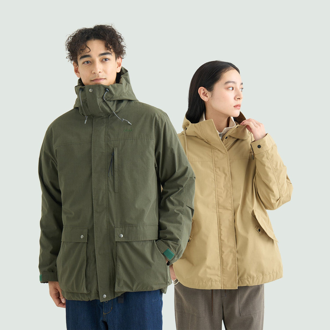 1着で3通りの着こなし。ヒノックダウン 3イン1 ジャケット
