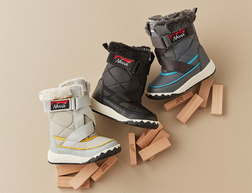 2025年冬のクリスマスギフトにぴったりーNANGA × IFME コラボキッズブーツ