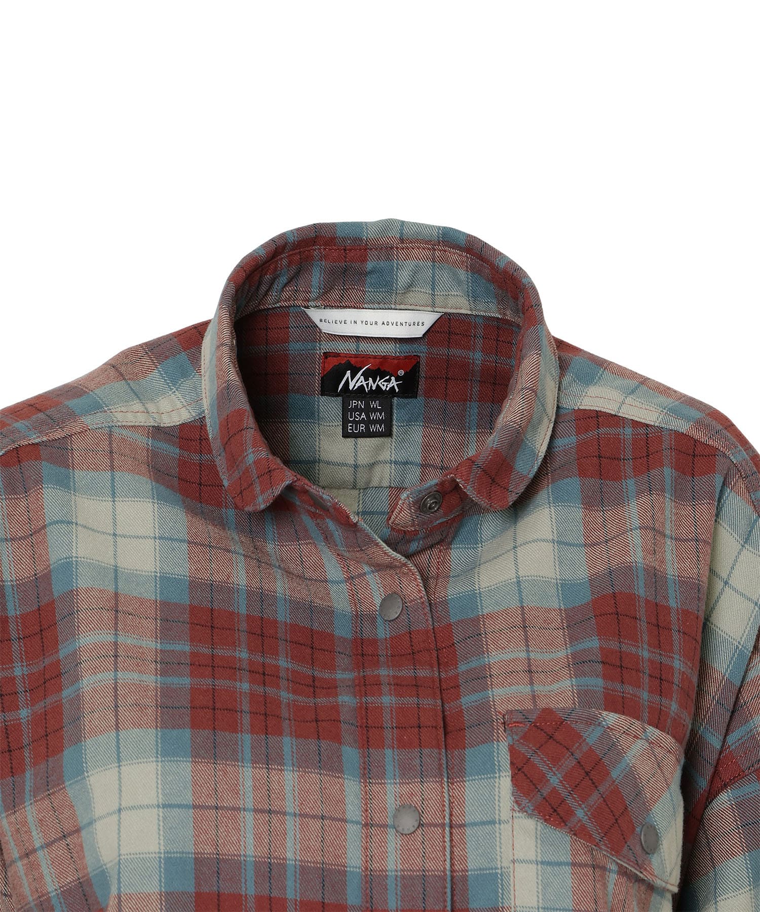 SPECIAL PRICE】フェード タータンチェック キャンプシャツ