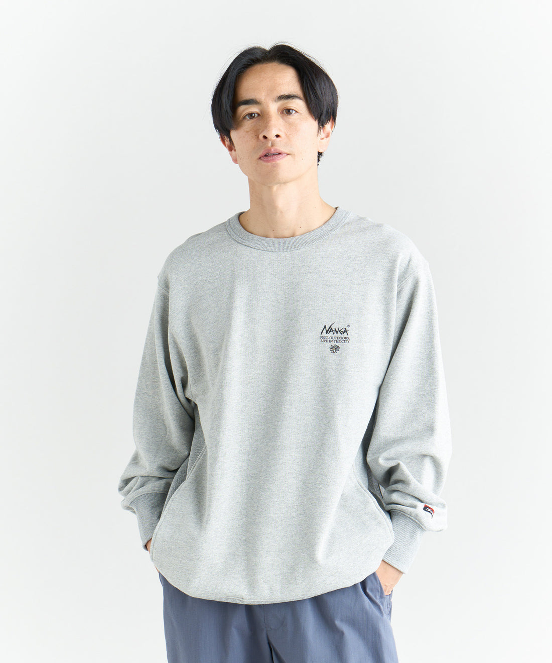 着用モデル：メンズ 180cm ／ 着用サイズ：L