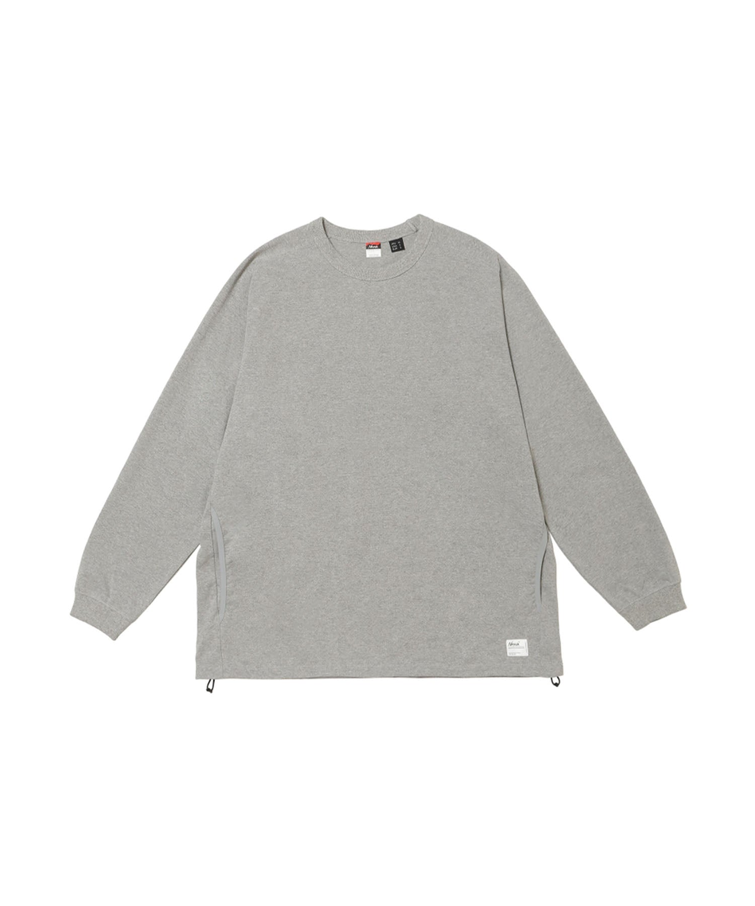 エコハイブリッド オーバーサイズ ロングスリーブTシャツ