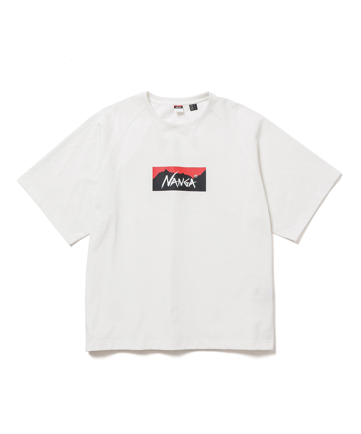 ECO HYBRID BOX LOGO LOOSE FIT TEE(UNISEX) – NANGA ONLINE SHOP