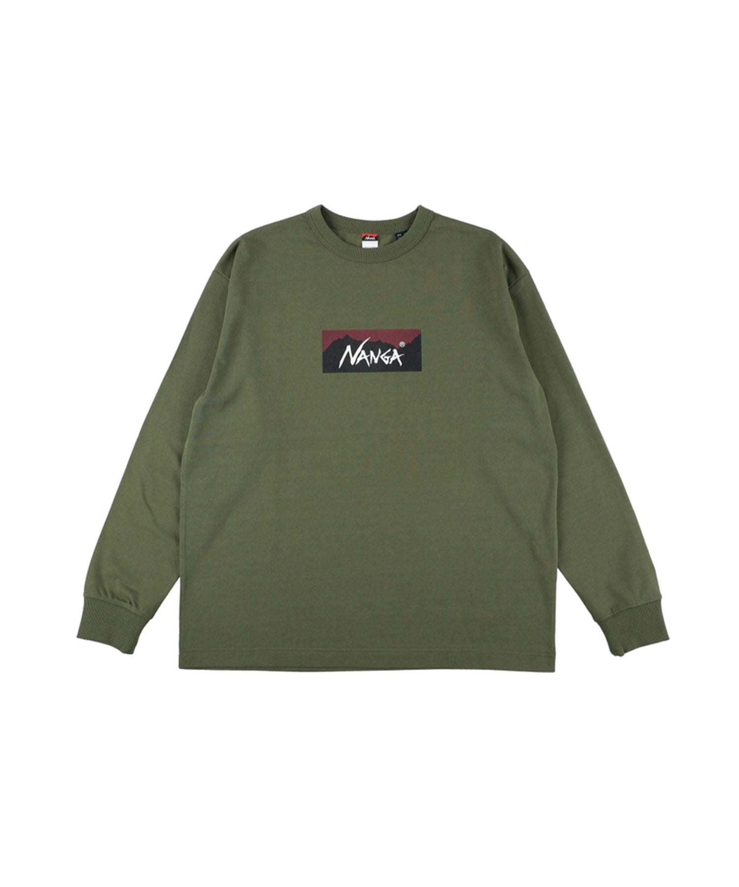 エコハイブリッド ボックスロゴ ロングスリーブTシャツ – NANGA