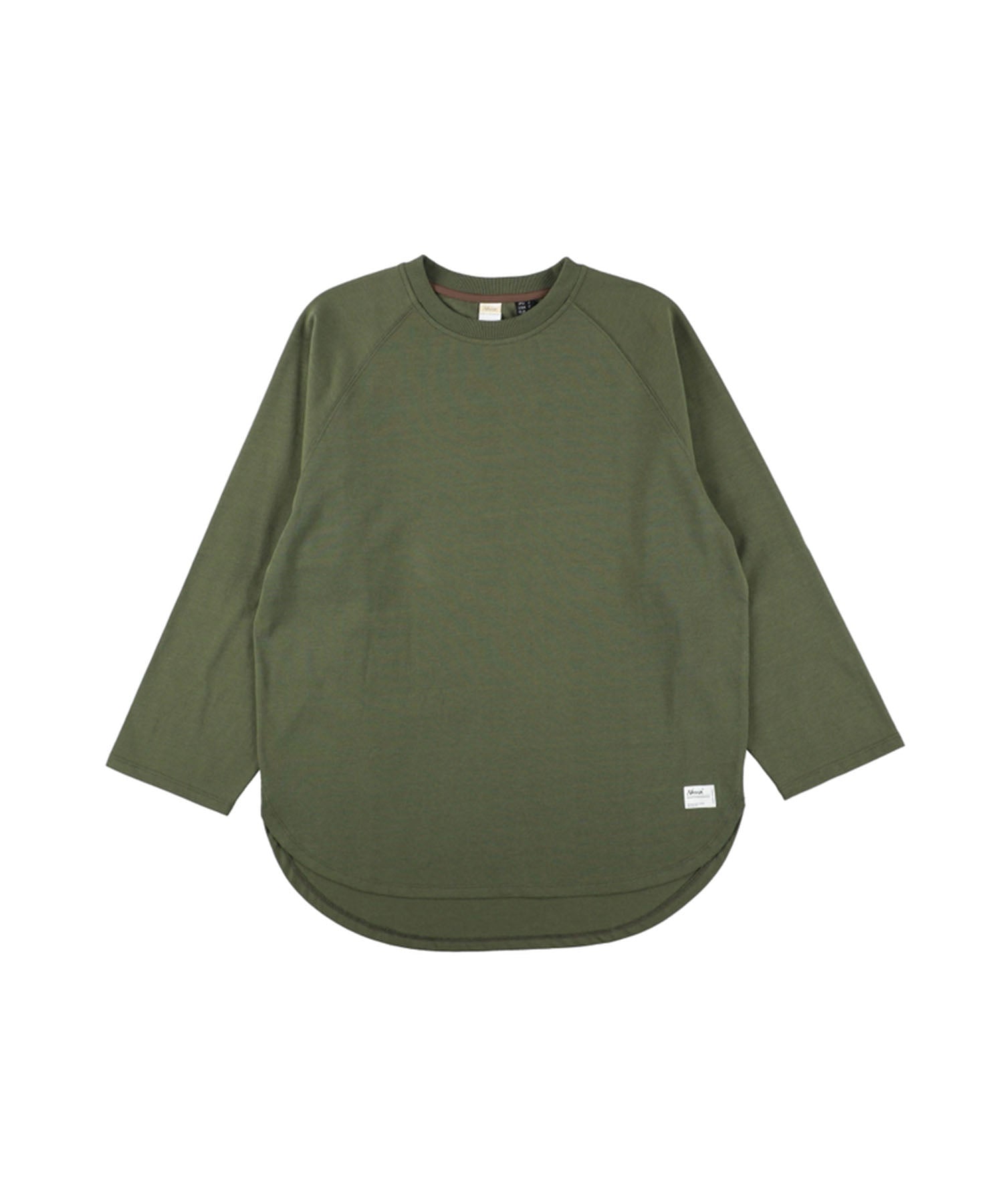 エコハイブリッド ラグランスリーブ チュニックTシャツ