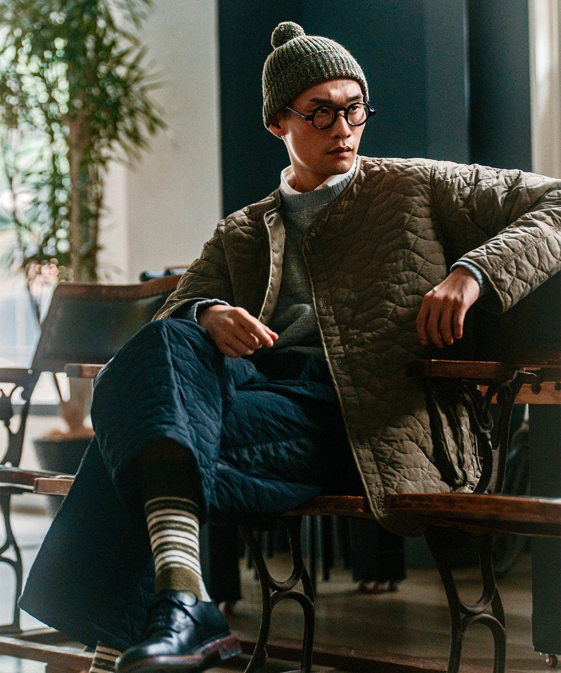 Nigel Cabourn x NANGA 60s US ARMY LINER PANT