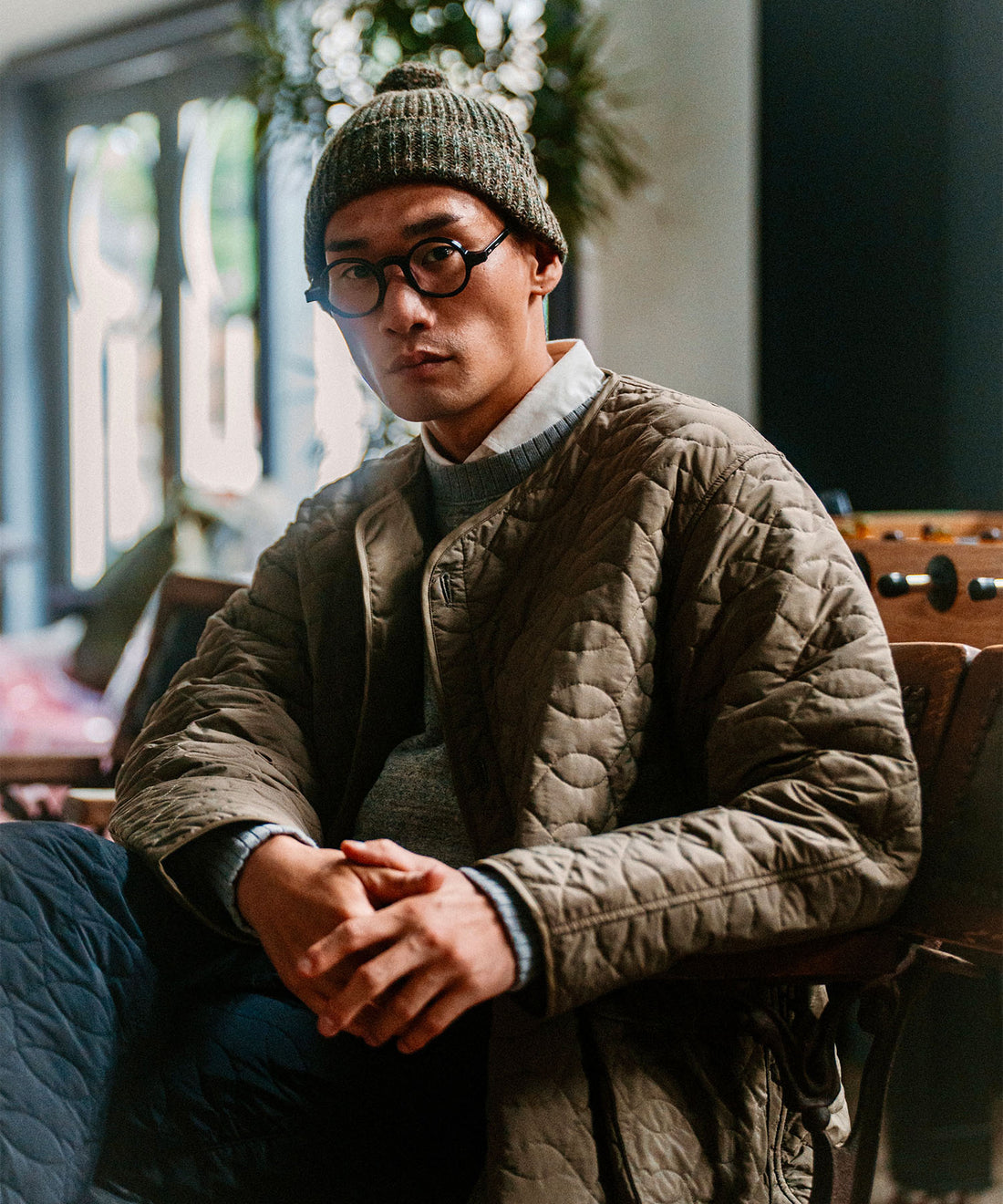 Nigel Cabourn x NANGA 60s US ARMY LINER JACKET