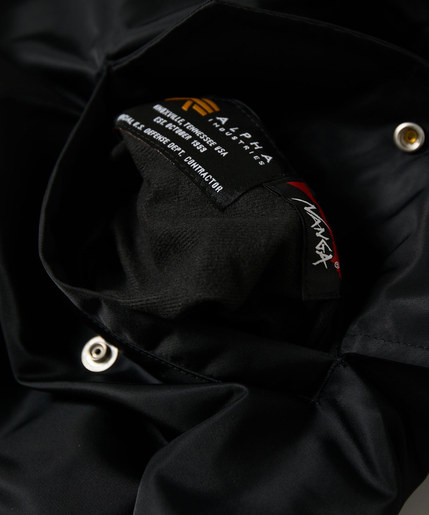 Alpha Industries × NANGA × FREAK'S STORE リバーシブル MA-1