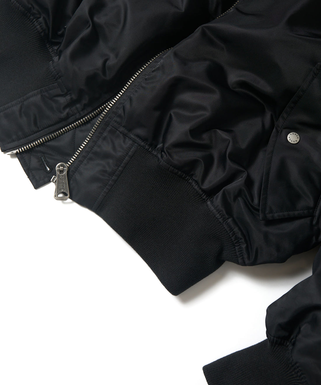 Alpha Industries × NANGA × FREAK'S STORE リバーシブル MA-1 ショートダウンジャケット