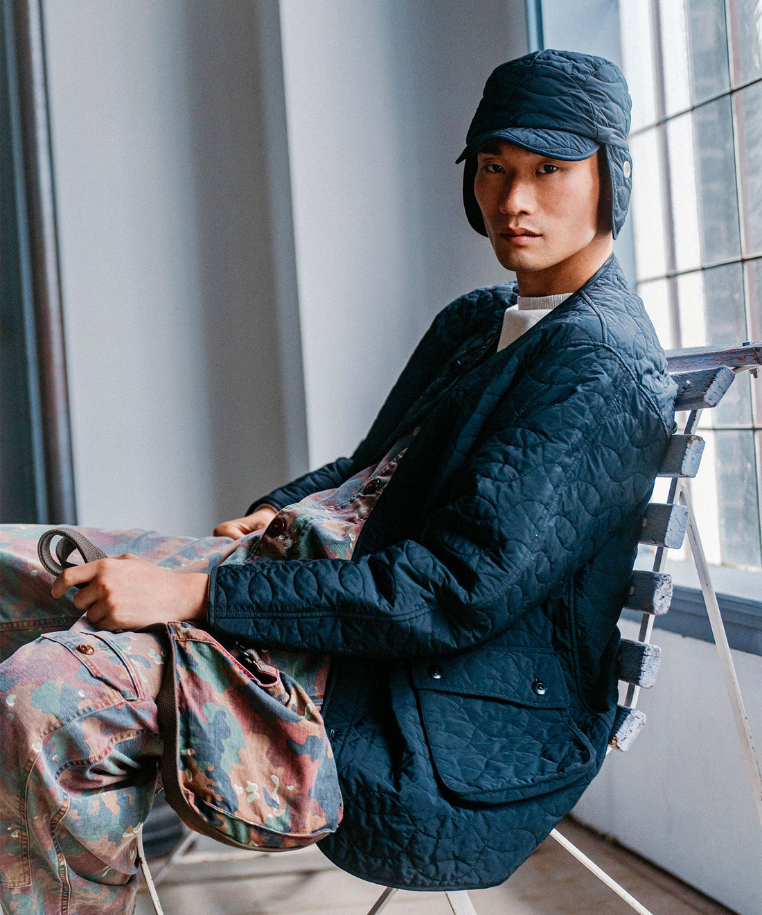 Nigel Cabourn x NANGA DUCKBILL CAP