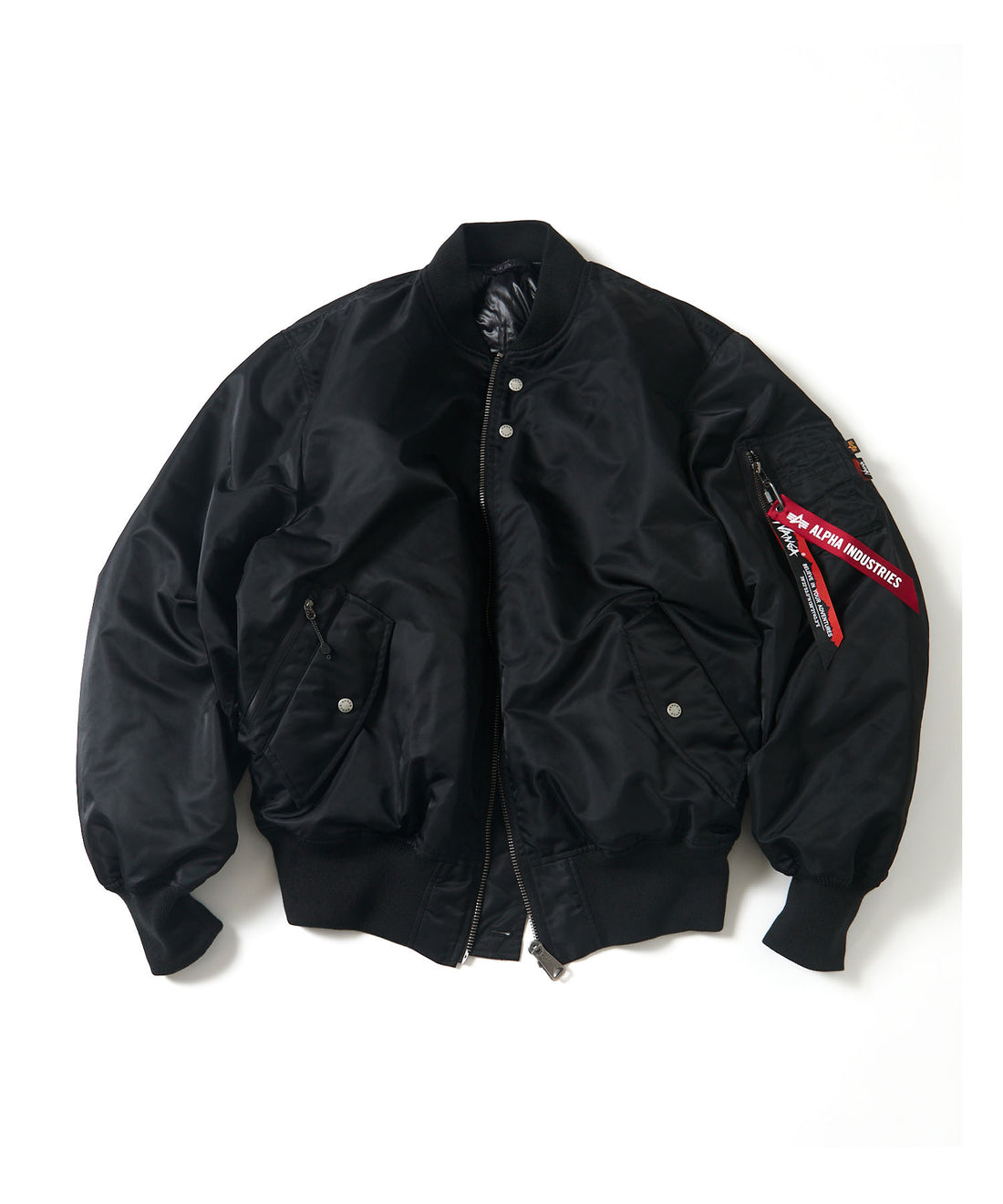 Alpha Industries × NANGA × FREAK'S STORE リバーシブル MA-1 ショートダウンジャケット