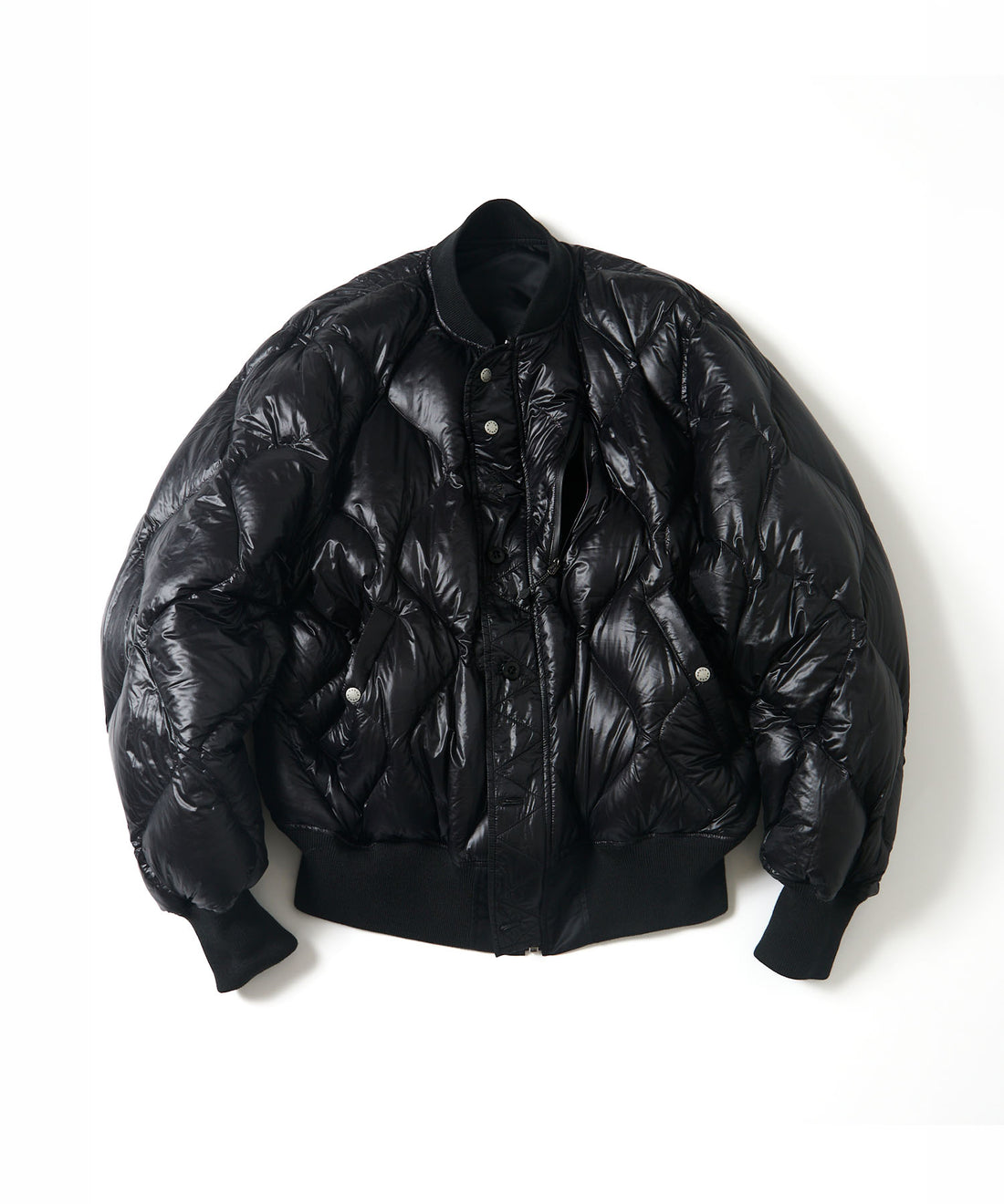 Alpha Industries × NANGA × FREAK'S STORE リバーシブル MA-1 ショートダウンジャケット