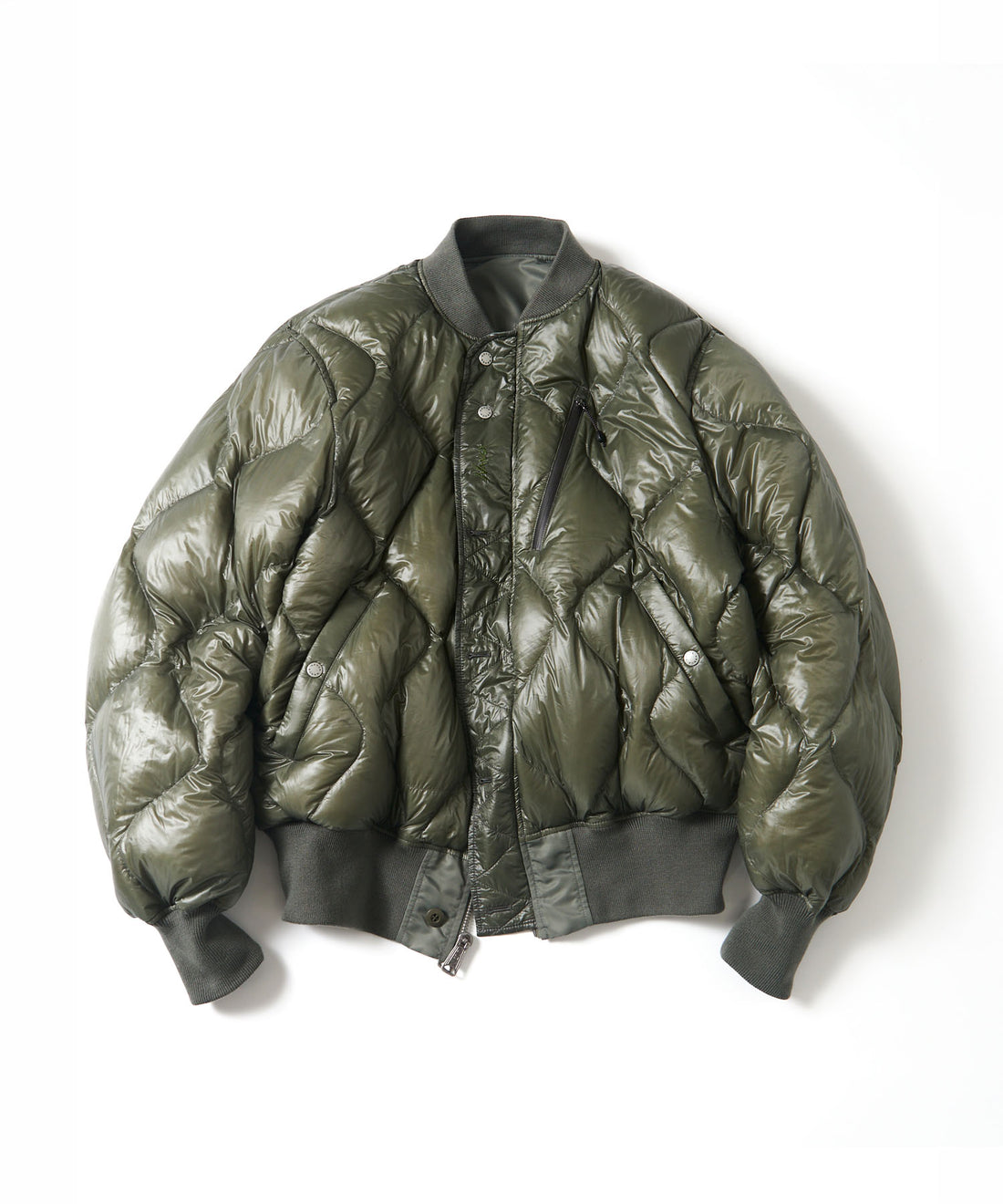 Alpha Industries × NANGA × FREAK'S STORE リバーシブル MA-1 ショートダウンジャケット