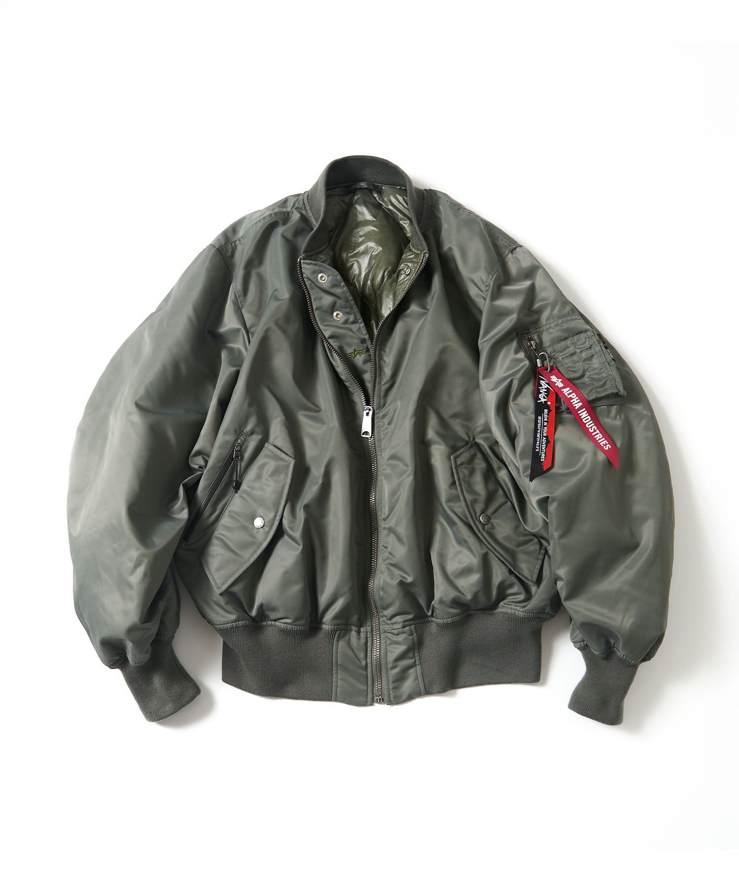 Alpha Industries × NANGA × FREAK'S STORE リバーシブル MA-1