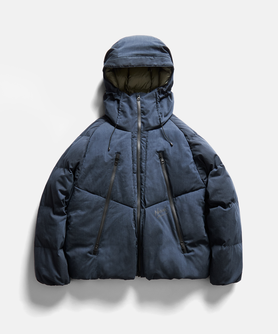 NANGA HOODED CHUTE DOWN JACKET
