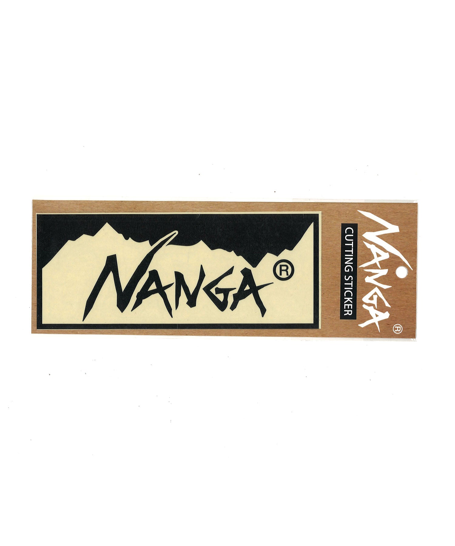 ナンガ カッティング ボックス ロゴ ステッカー – NANGA ONLINE SHOP