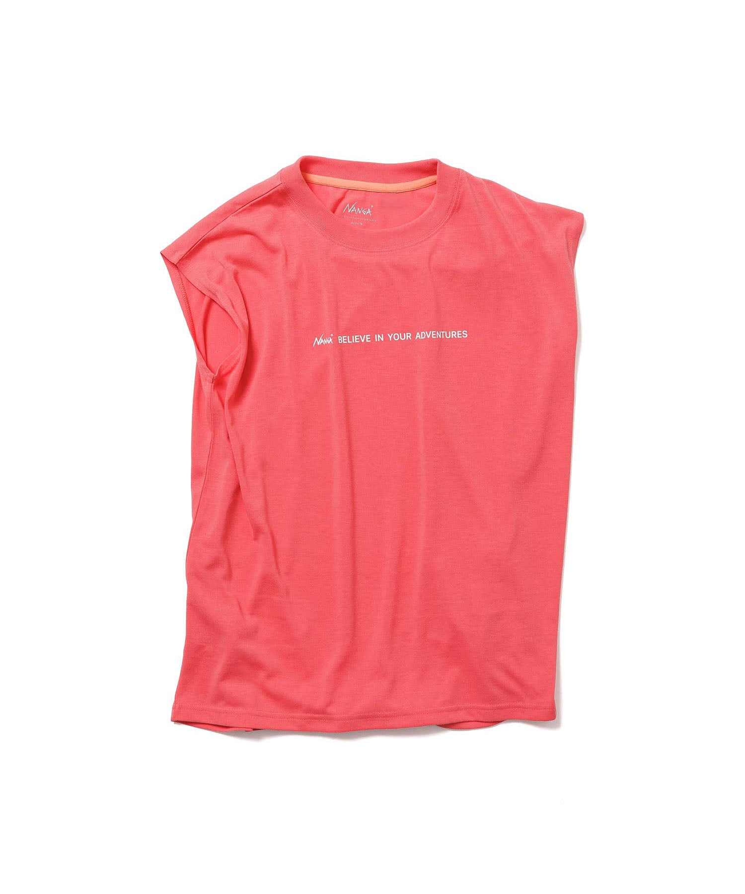 ふるさと納税 ドライミックス タグラインフレンチスリーブTシャツ トップス