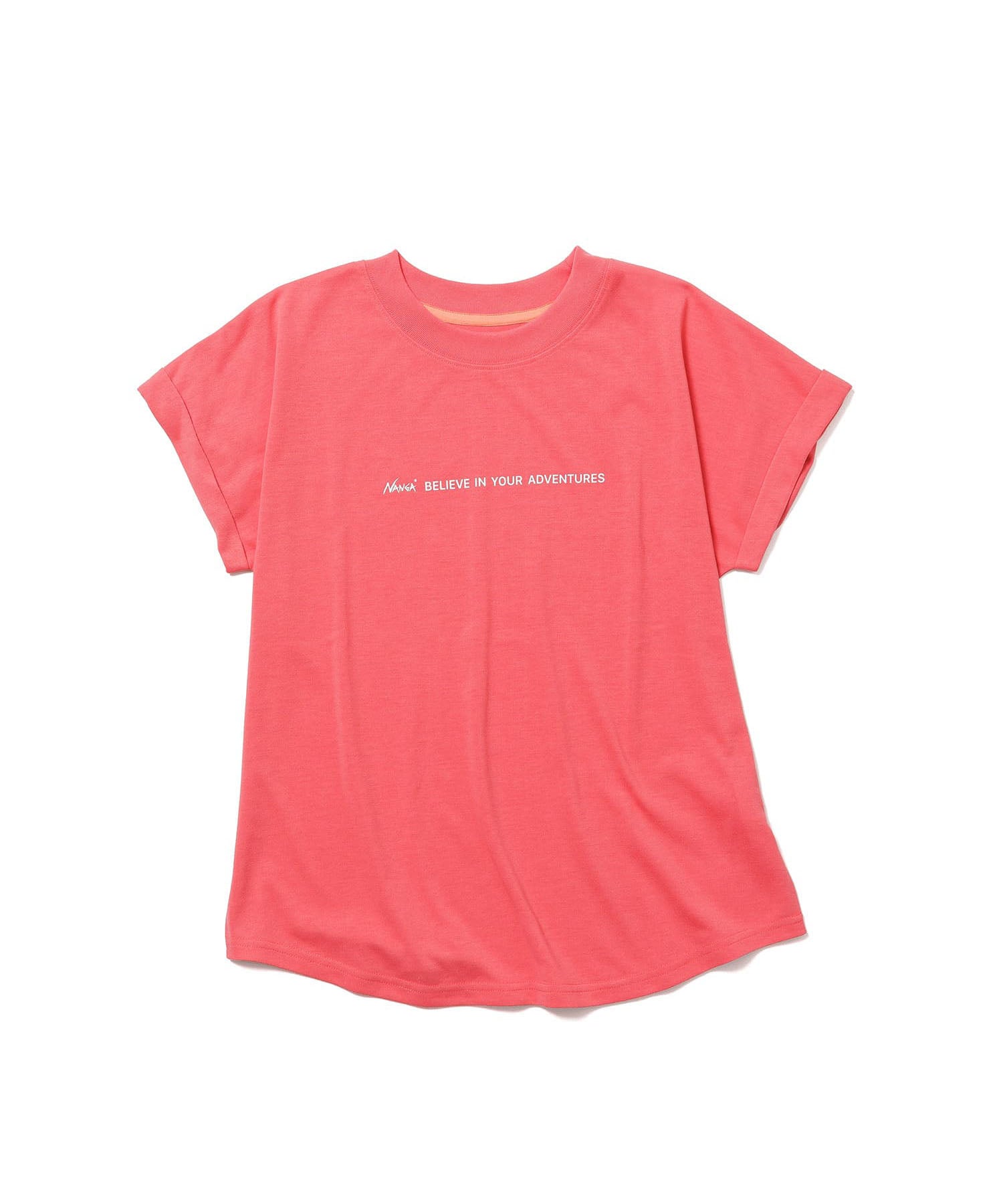 [15%OFF] NANGA(ナンガ) ドライミックス タグラインショートスリーブTシャツ (ウィメンズ) WHT ドライミックス タグラインショートスリーブTシャツ