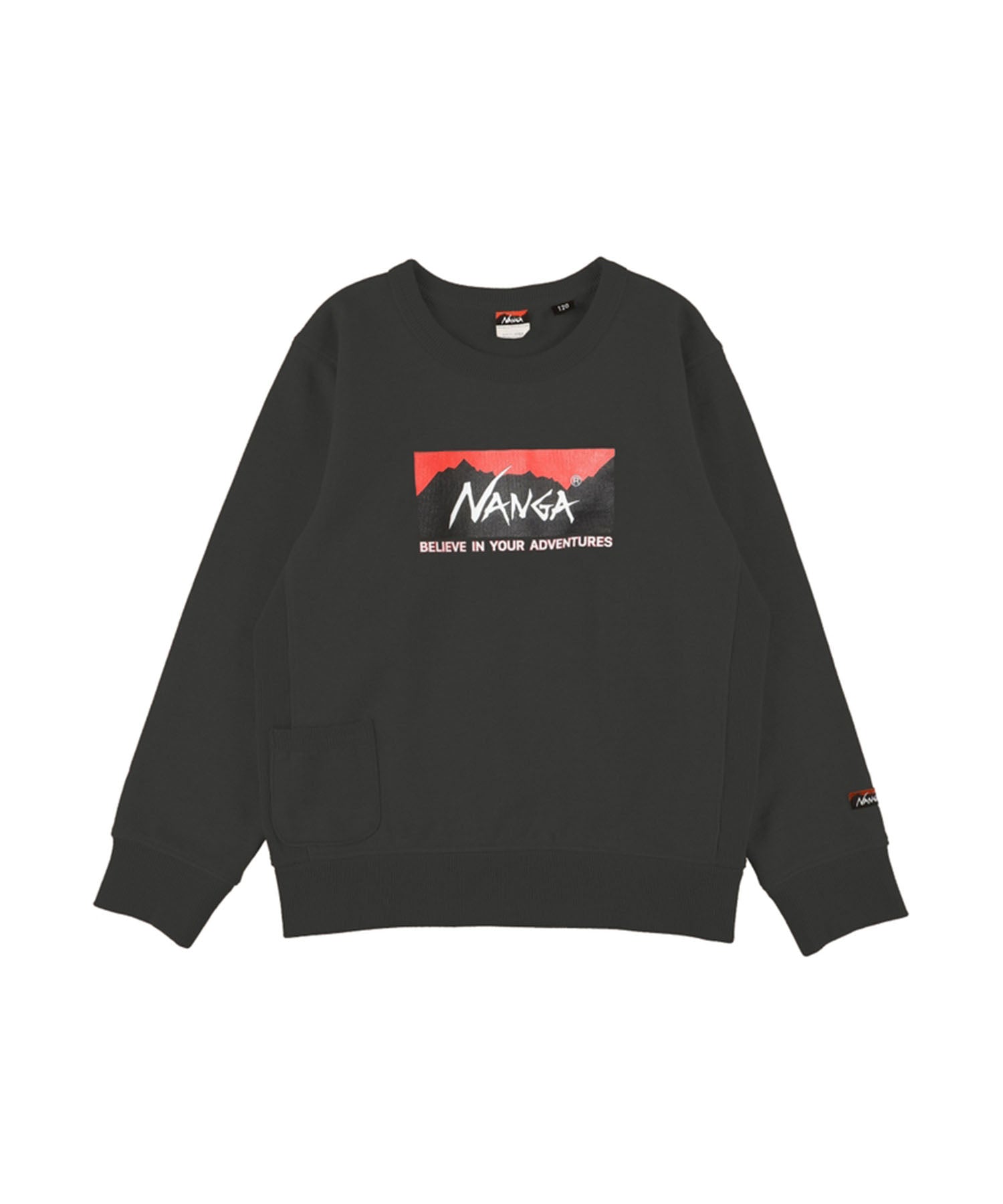 basketcase スウェット エコハイブリッド ボックスロゴ キッズ スウェットシャツ