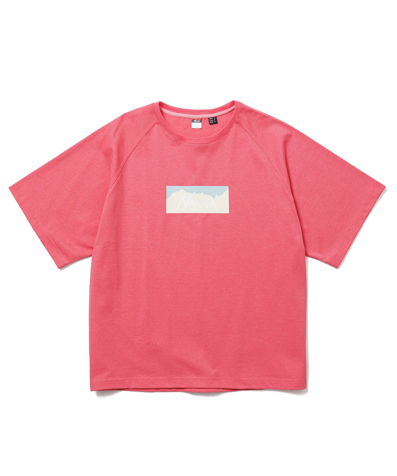 ECO HYBRID BOX LOGO LOOSE FIT TEE(UNISEX) – NANGA ONLINE SHOP