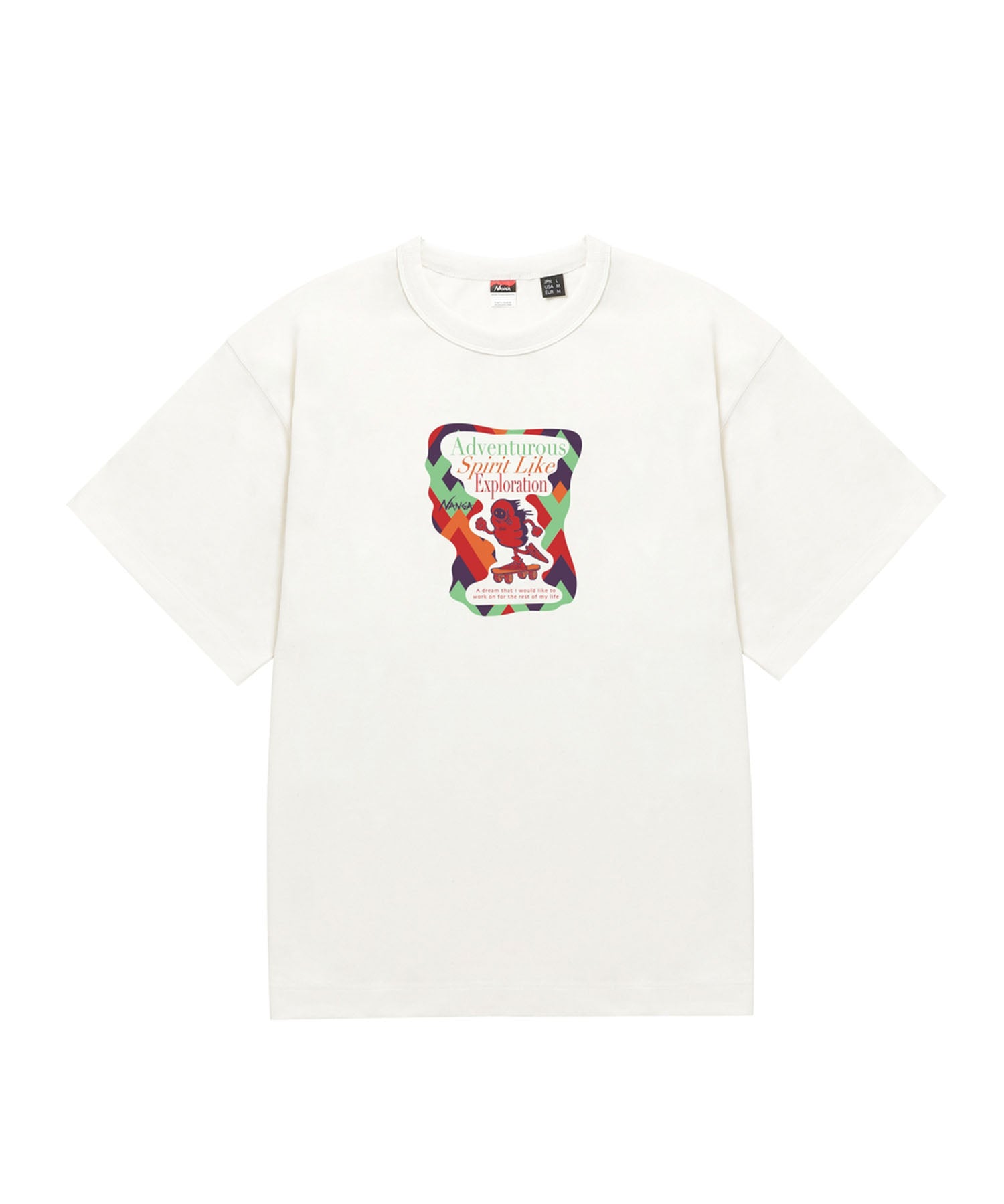 トップス NANGA ECOHYBRID TEE(SBM PT) SPECIAL PRICE】エコハイブリッドTシャツ（SBM PT） – NANGA
