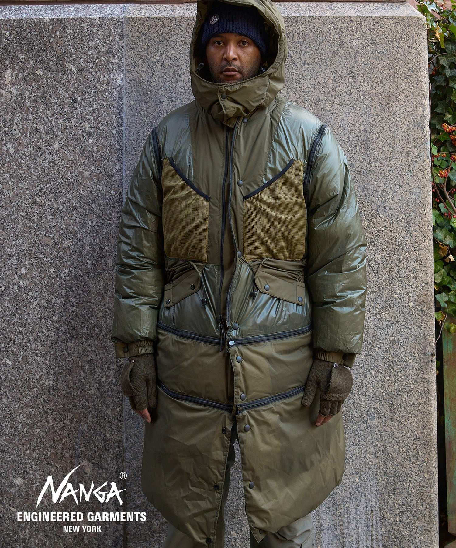 NANGAナンガ 300STD NANGA×ENGINEERED GARMENTS Detachable Down Coat – NANGA ONLINE SHOP
