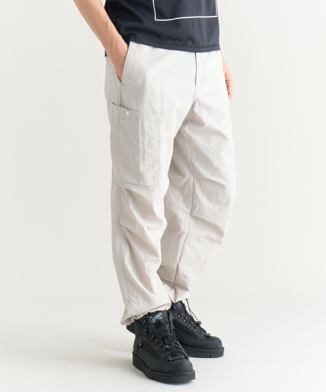 NYLON TUSSER CARGO PANTS(MEN)