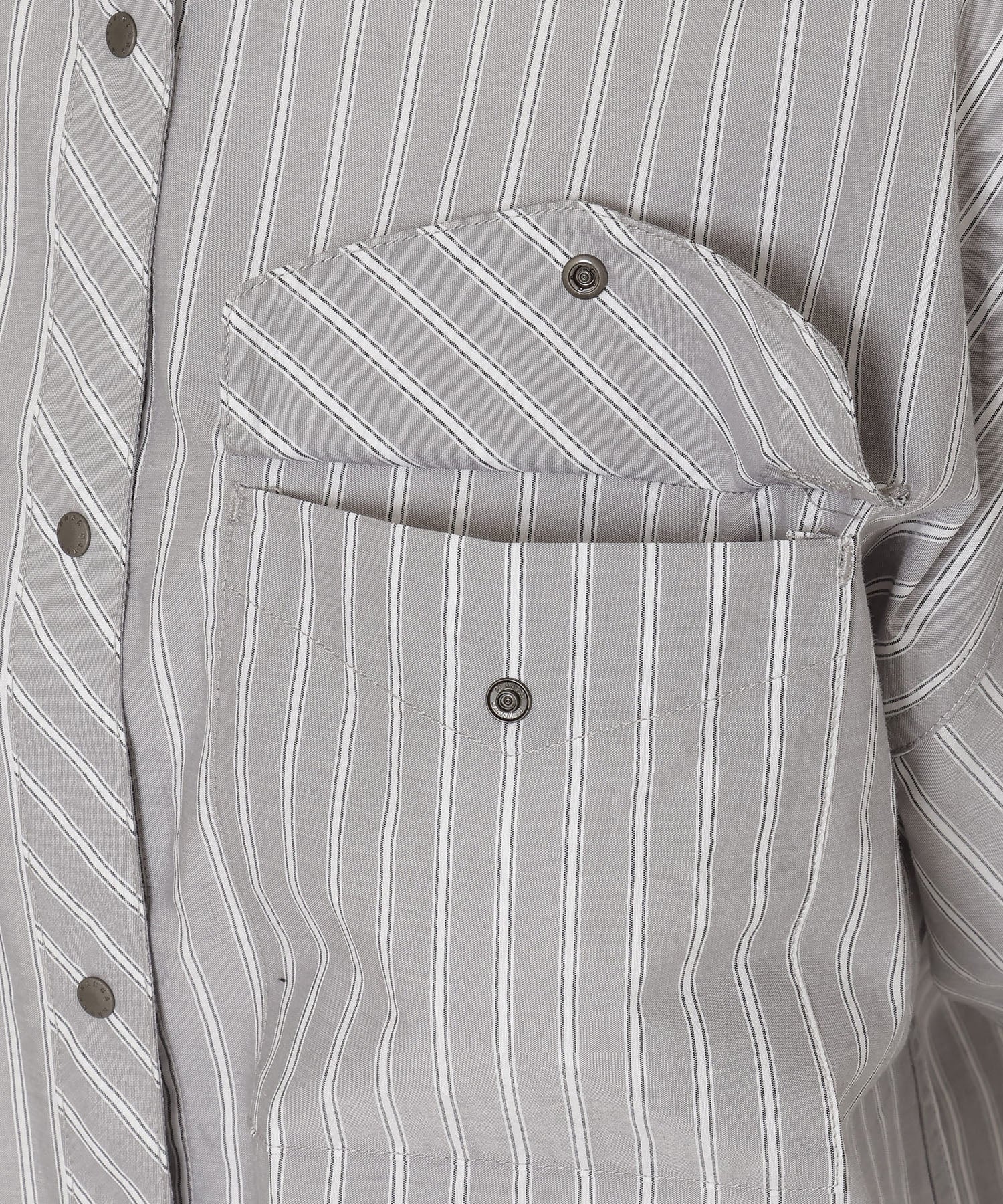 ナンガ シャツ スプリングストライプシャツ SPRING STRIPE SHIRT W N2501-1J508B レディース NANGA 25SS SPECIAL PRICE】スプリングストライプシャツ (ウィメンズ