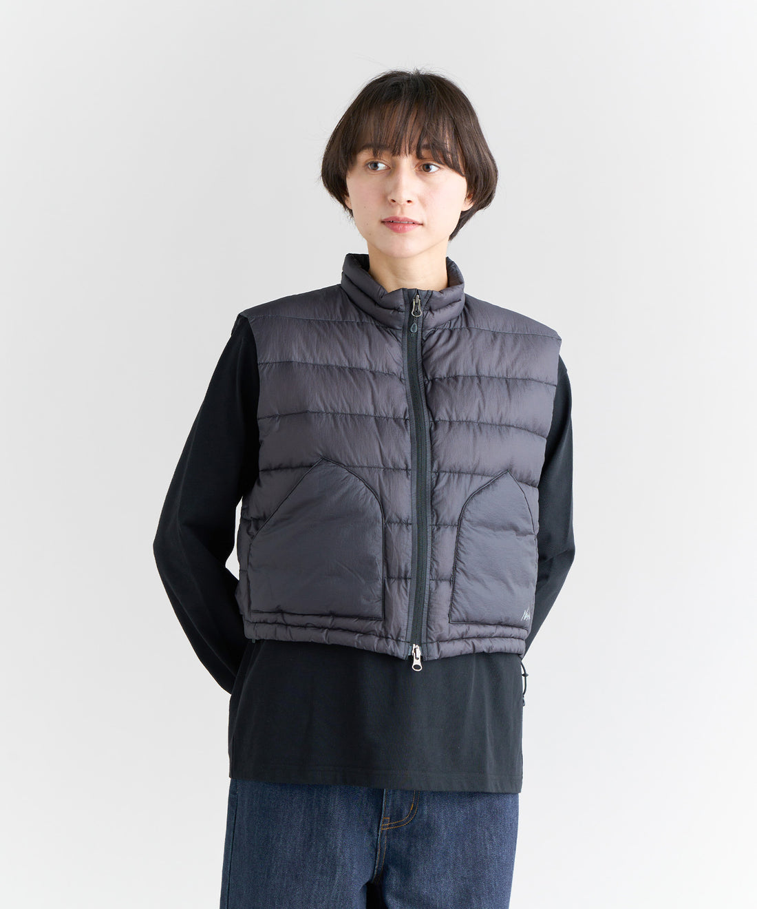 着用モデル：ウィメンズ 168cm ／ 着用サイズ：WM